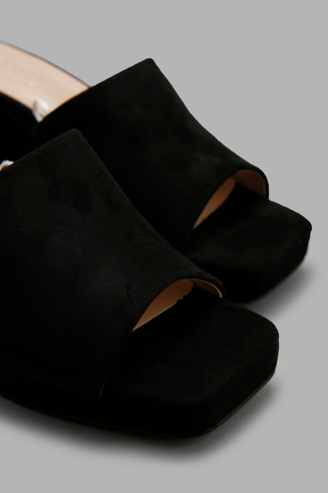 Redtag-Black-Platform-Mule-Category:Sandals,-Colour:Black,-Deals:New-In,-Filter:Women's-Footwear,-New-In-Women-FOO,-Non-Sale,-Section:Women,-W22B,-Women-Sandals-Women's-