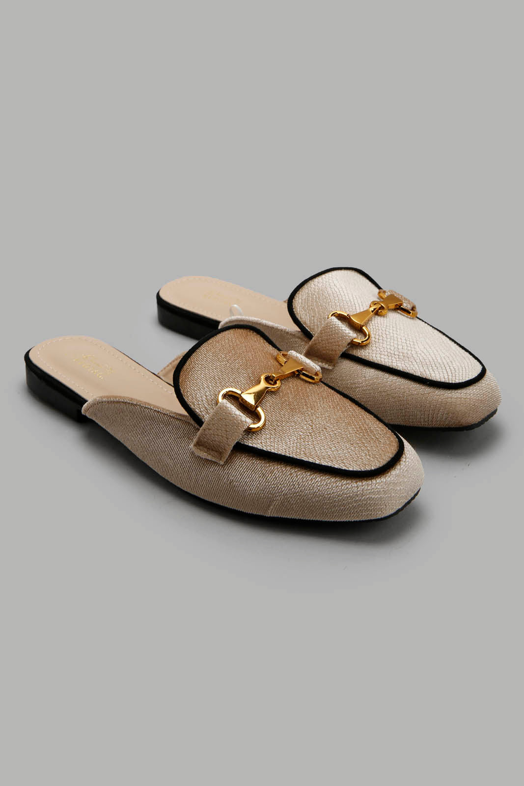 Redtag-Beige-Velvet-Snake-Closed-Toe-Loafer-Category:Shoes,-Colour:Beige,-Deals:New-In,-Filter:Women's-Footwear,-New-In-Women-FOO,-Non-Sale,-Section:Women,-W22B,-Women-Shoes-Women's-