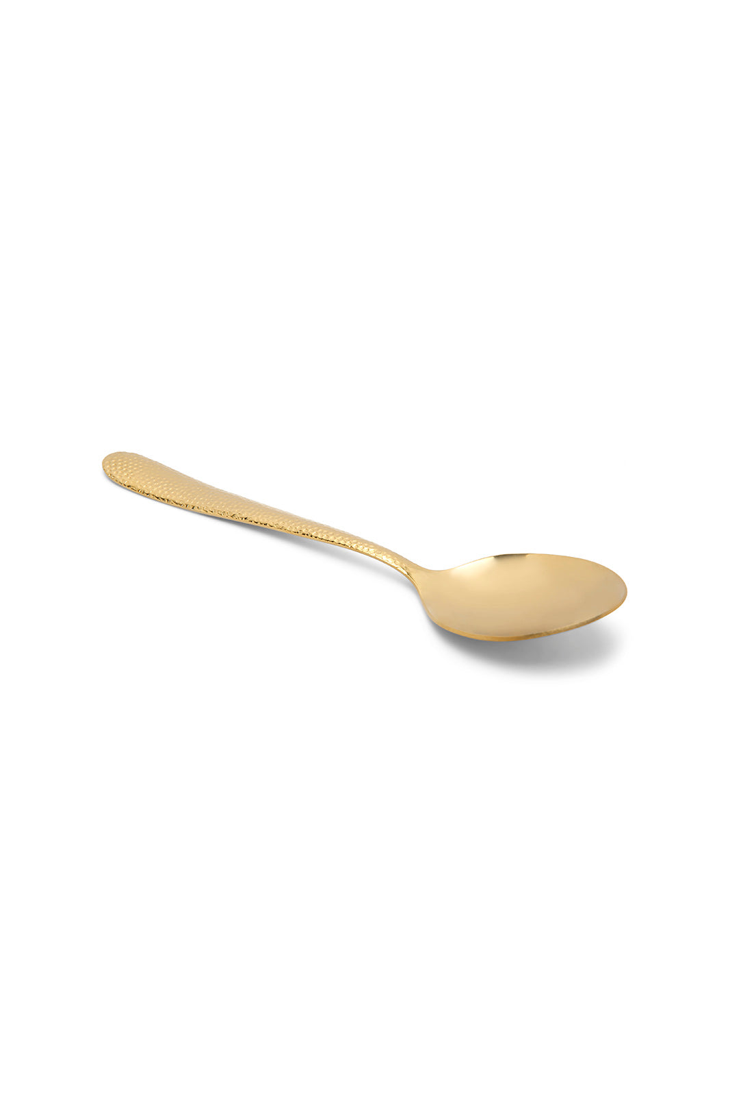 Redtag-Gold-Dinner-Spoon-Hammered-Finish-Set-(4-Piece)-Category:Spoons,-Colour:Gold,-Deals:New-In,-Dept:Home,-Filter:Home-Dining,-HMW-DIN-Cutlery,-New-In-HMW-DIN,-Non-Sale,-Section:Homewares,-W22B-Home-Dining-