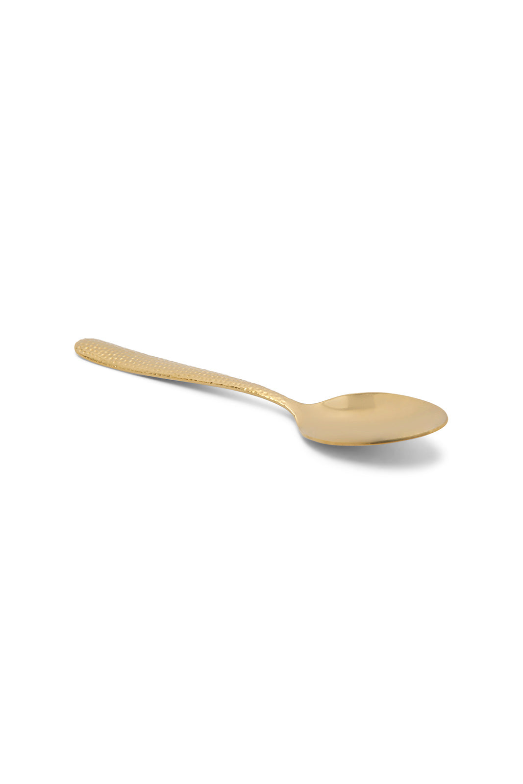 Redtag-Gold-Tea-Spoon-Hammered-Finish-Set-(4-Piece)-Category:Spoons,-Colour:Gold,-Deals:New-In,-Dept:Home,-Filter:Home-Dining,-HMW-DIN-Cutlery,-New-In-HMW-DIN,-Non-Sale,-Section:Homewares,-W22B-Home-Dining-