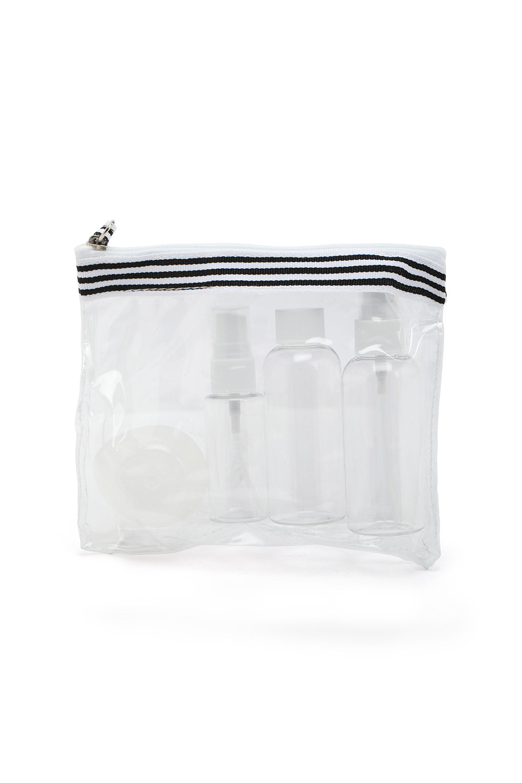 Redtag-White-4-In-1-Travel-Bottle-Set-Category:Bottles,-Colour:White,-Filter:Travel-Accessories,-IMP-Bottles,-New-In,-New-In-IMP-ACC,-Non-Sale,-S23A,-Section:Homewares-Travel-Accessories-