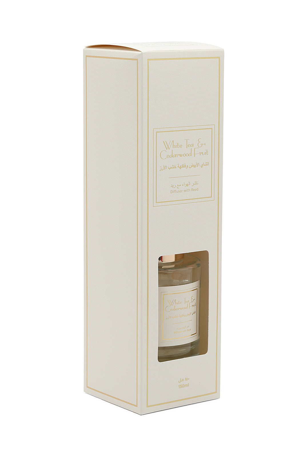 Redtag-White-Tea-Cedarwood-Diffuser-150Ml-Category:Diffuser,-Colour:White,-Deals:New-In,-Dept:Home,-Filter:Home-Decor,-HMW-HOM-Candle-&-Fragrances,-New-In-HMW-HOM,-Non-Sale,-Section:Homewares,-W22B-Home-Decor-