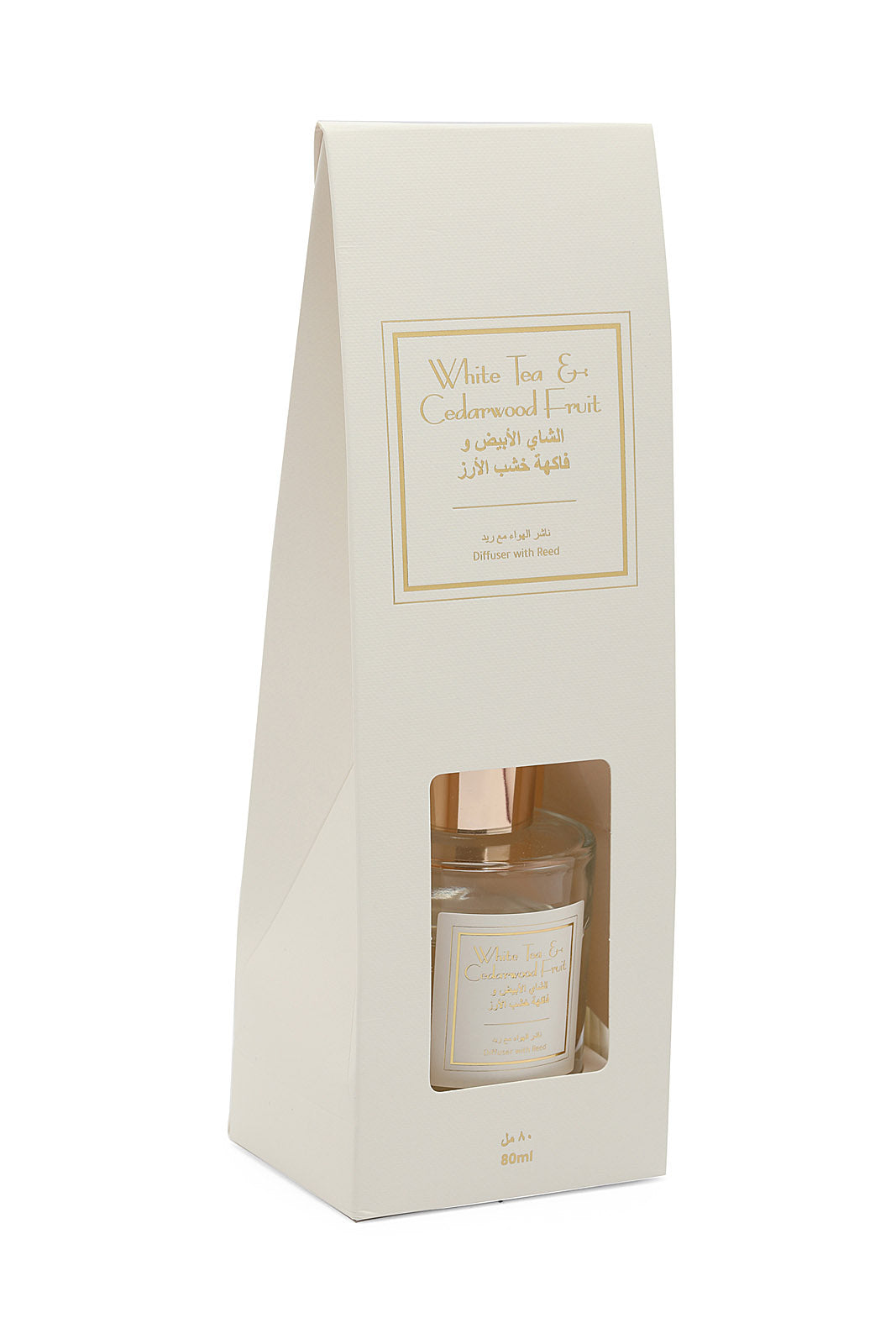 Redtag-White-Tea-Cedarwood-Diffuser-80Ml-Category:Diffuser,-Colour:White,-Deals:New-In,-Dept:Home,-Filter:Home-Decor,-HMW-HOM-Candle-&-Fragrances,-New-In-HMW-HOM,-Non-Sale,-Section:Homewares,-W22B-Home-Decor-