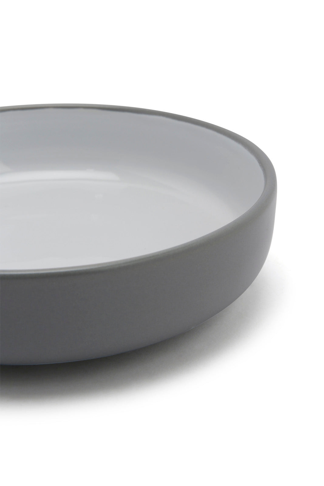 Redtag-Mid-Grey-Cereal-Bowl-Category:Bowls,-Colour:Grey,-Deals:New-In,-Dept:Home,-Filter:Home-Dining,-HMW-DIN-Crockery,-New-In-HMW-DIN,-Non-Sale,-Section:Homewares,-W22B-Home-Dining-