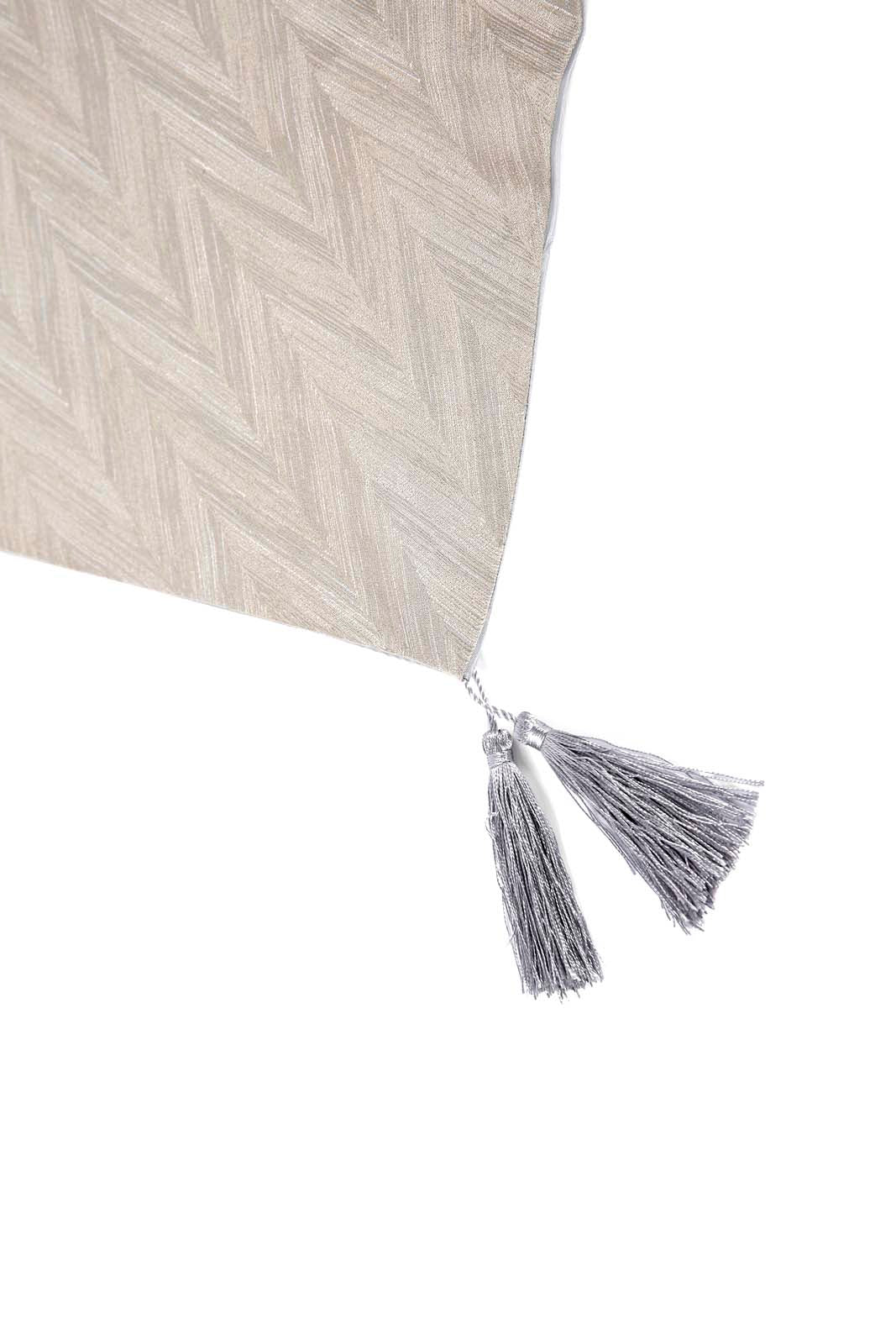 Redtag-Grey-Jacquard-Table-Runner-Category:Table-Linen,-Colour:Grey,-Deals:New-In,-Dept:Home,-Filter:Home-Dining,-HMW-DIN-Kitchen-Accessories,-New-In-HMW-DIN,-Non-Sale,-Section:Homewares,-W22B-Home-Dining-