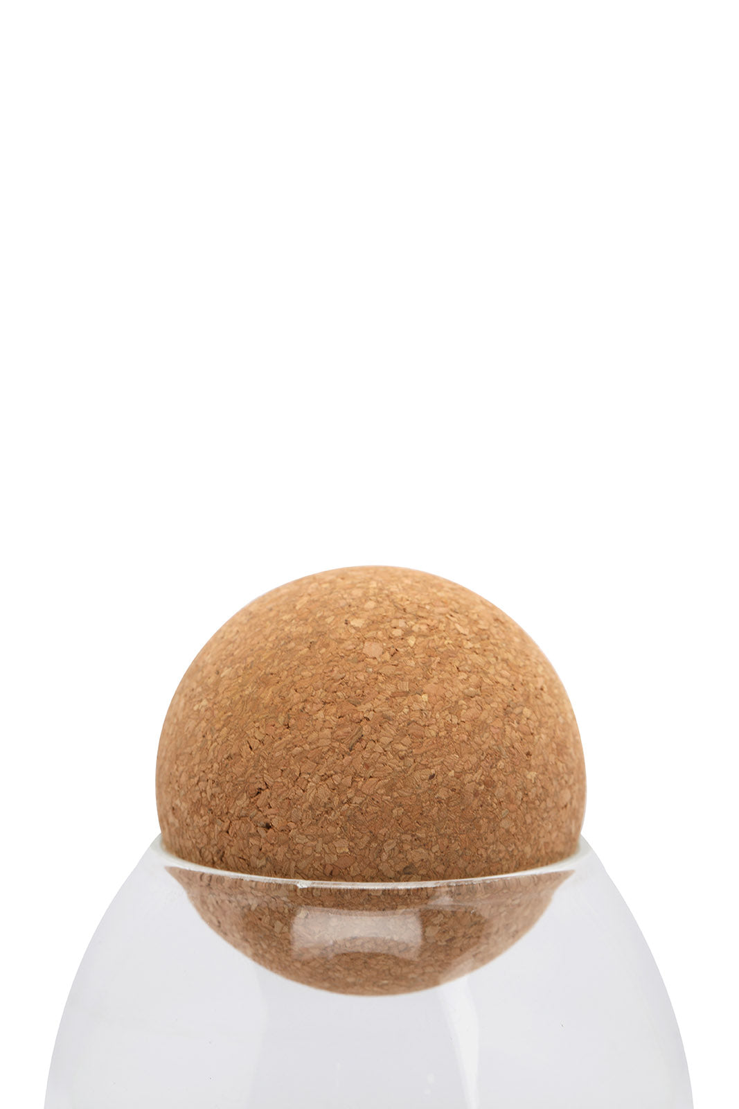 Redtag-Clear-Storage-Jar-With-Cork-Lid-(-Small)-Category:Canisters-And-Jars,-Colour:White,-Deals:New-In,-Dept:Home,-Filter:Home-Dining,-HMW-DIN-Storage,-New-In-HMW-DIN,-Non-Sale,-S23A,-Section:Homewares-Home-Dining-