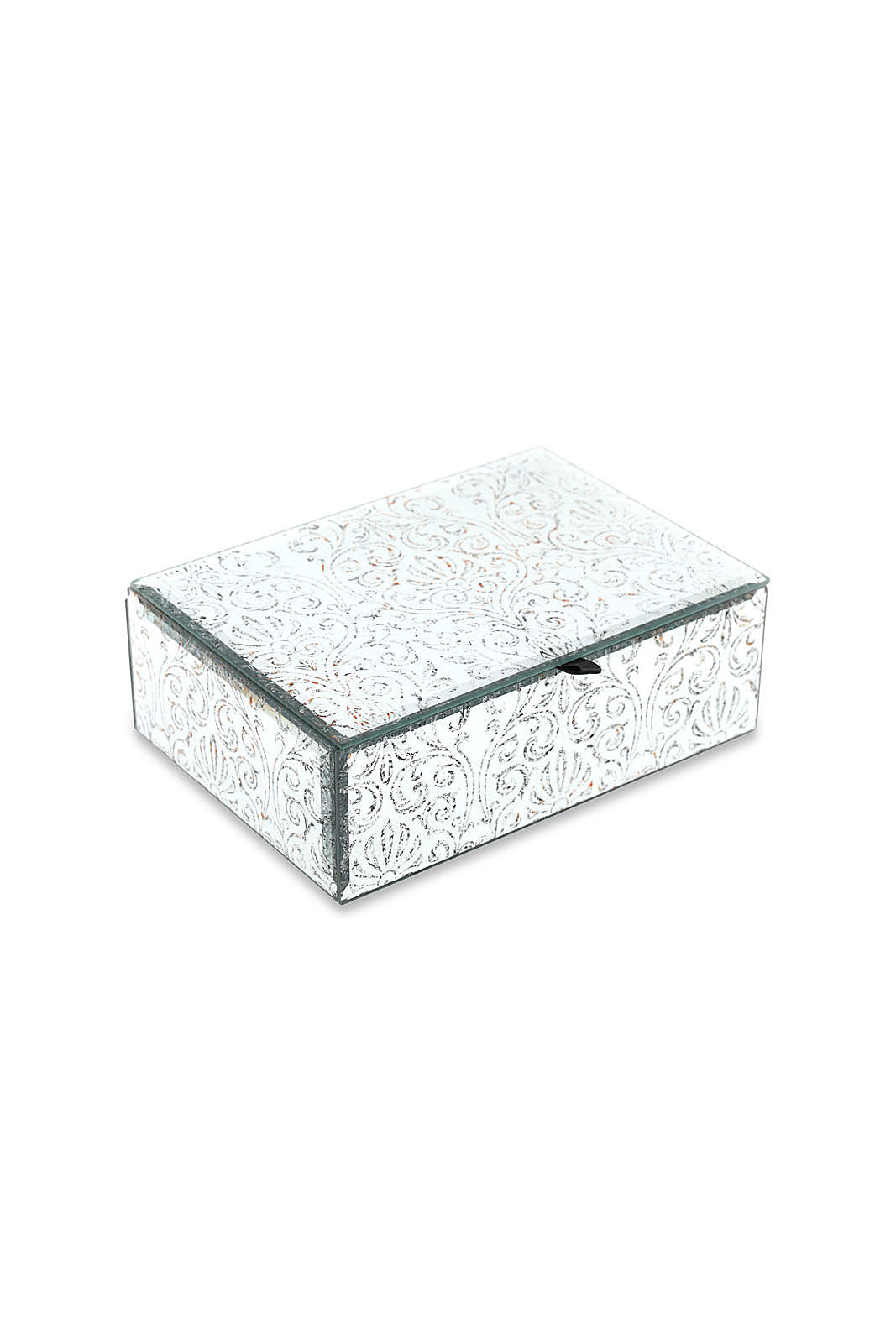Redtag-Assorted-Damask-Pattern-Rectangle-Glass-Box(L)-Category:Fashion-Box,-Colour:Assorted,-Deals:New-In,-Dept:Home,-Filter:Home-Decor,-HMW-HOM-Decorative-Accessories,-New-In-HMW-HOM,-Non-Sale,-Section:Homewares,-W22B-Home-Decor-