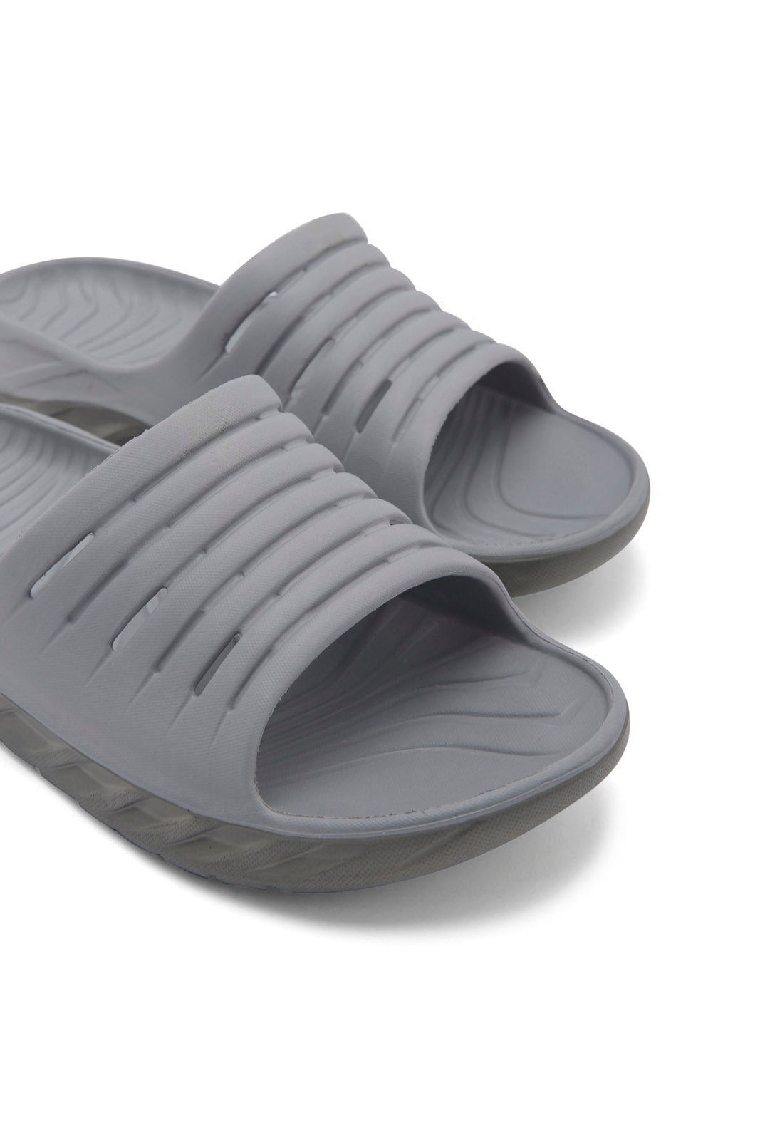 Redtag-Mid-Grey-Moulded-Platform-Slide-Category:Flip-Flops,-Colour:Grey,-Deals:New-In,-Dept:Menswear,-Filter:Men's-Footwear,-Men-Flip-Flops,-New-In-Men-FOO,-Non-Sale,-Section:Men,-W22B-Men's-