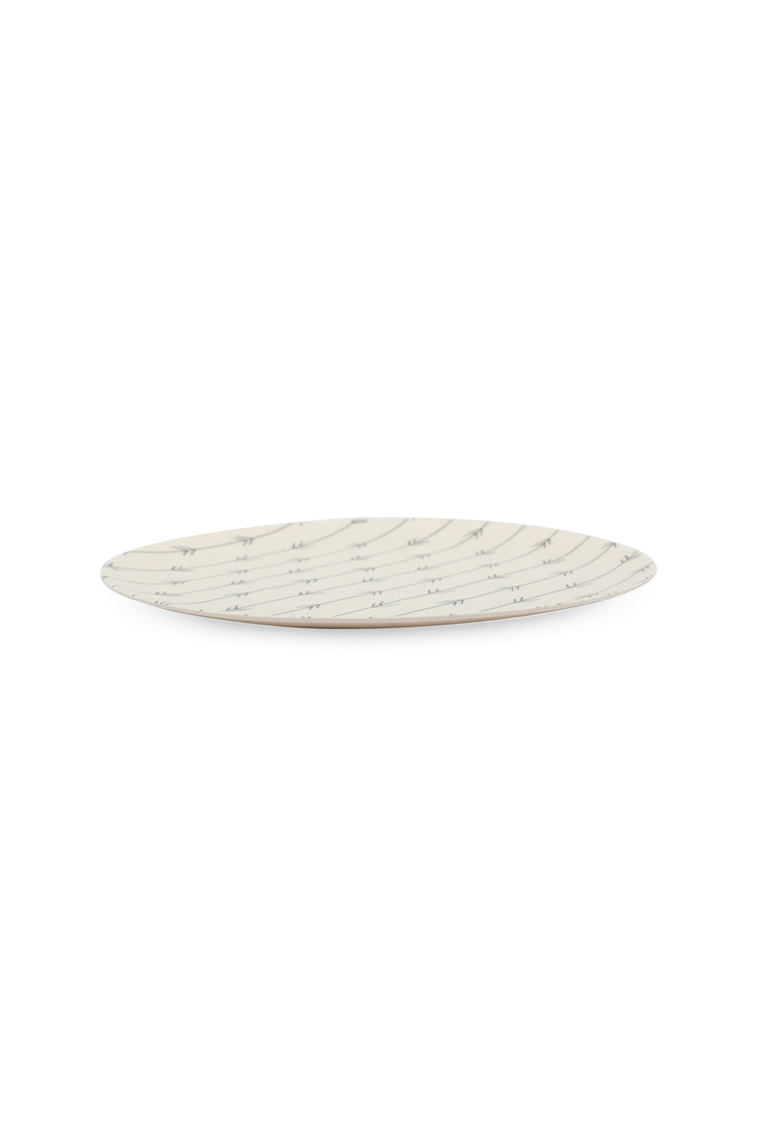 Redtag-Multicolour-Bamboo-Dessert-Plate-Set-(4-Piece)-Category:Plates,-Colour:Multicolour,-Deals:New-In,-Dept:Home,-Filter:Home-Dining,-HMW-DIN-Crockery,-New-In-HMW-DIN,-Non-Sale,-S23A,-Section:Homewares-Home-Dining-