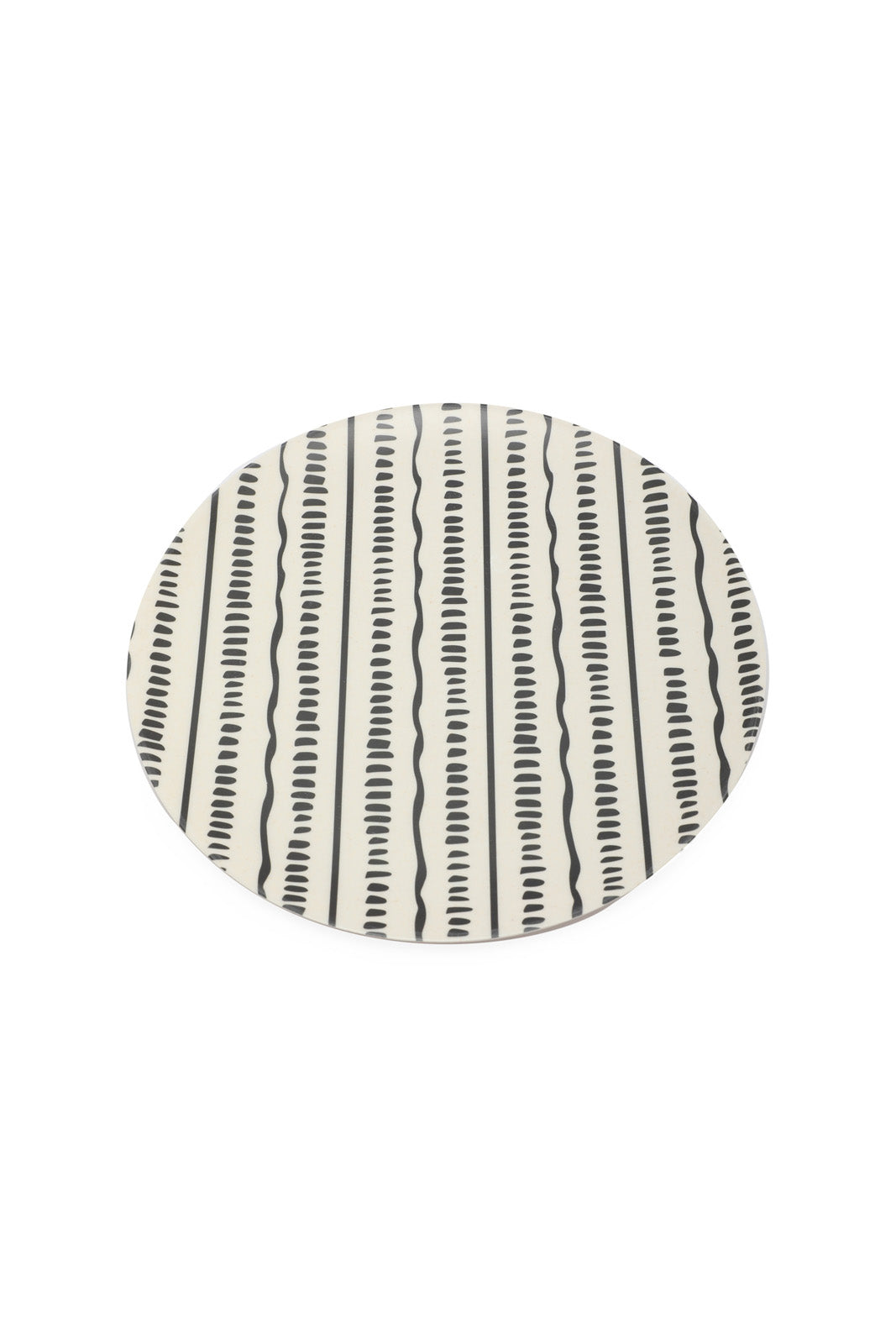 Redtag-Multicolour-Bamboo-Dessert-Plate-Set-(4-Piece)-Category:Plates,-Colour:Multicolour,-Deals:New-In,-Dept:Home,-Filter:Home-Dining,-HMW-DIN-Crockery,-New-In-HMW-DIN,-Non-Sale,-S23A,-Section:Homewares-Home-Dining-