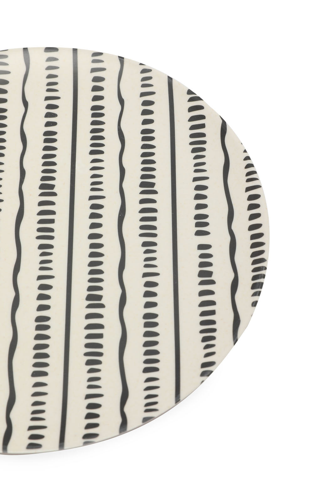 Redtag-Multicolour-Bamboo-Dessert-Plate-Set-(4-Piece)-Category:Plates,-Colour:Multicolour,-Deals:New-In,-Dept:Home,-Filter:Home-Dining,-HMW-DIN-Crockery,-New-In-HMW-DIN,-Non-Sale,-S23A,-Section:Homewares-Home-Dining-