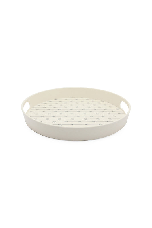 Redtag-Multicolour-Bamboo-Round-Tray-Category:Trays,-Colour:Multicolour,-Deals:New-In,-Dept:Home,-Filter:Home-Dining,-HMW-DIN-Serveware,-New-In-HMW-DIN,-Non-Sale,-S23A,-Section:Homewares-Home-Dining-