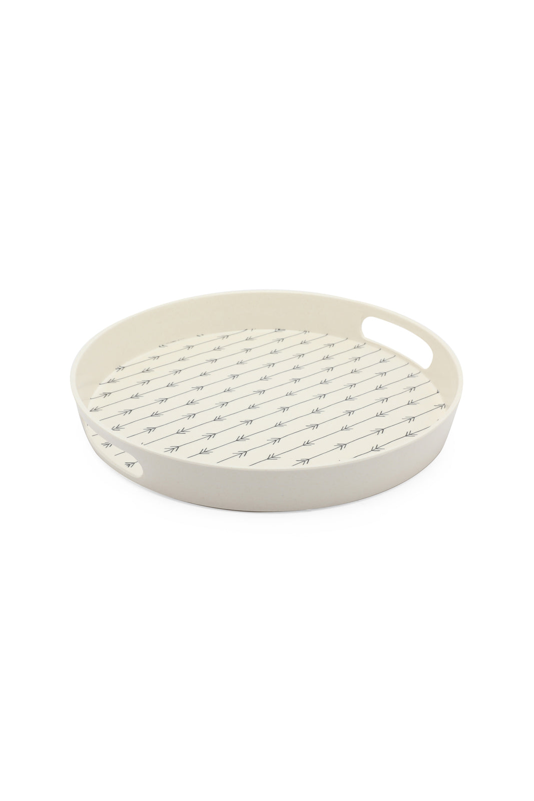 Redtag-Multicolour-Bamboo-Round-Tray-Category:Trays,-Colour:Multicolour,-Deals:New-In,-Dept:Home,-Filter:Home-Dining,-HMW-DIN-Serveware,-New-In-HMW-DIN,-Non-Sale,-S23A,-Section:Homewares-Home-Dining-