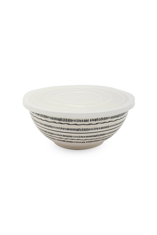 Redtag-Multicolour-Bamboo-Bowl-With-Lid-(Large)-Category:Canisters-And-Jars,-Colour:Multicolour,-Deals:New-In,-Dept:Home,-Filter:Home-Dining,-HMW-DIN-Storage,-New-In-HMW-DIN,-Non-Sale,-S23A,-Section:Homewares-Home-Dining-