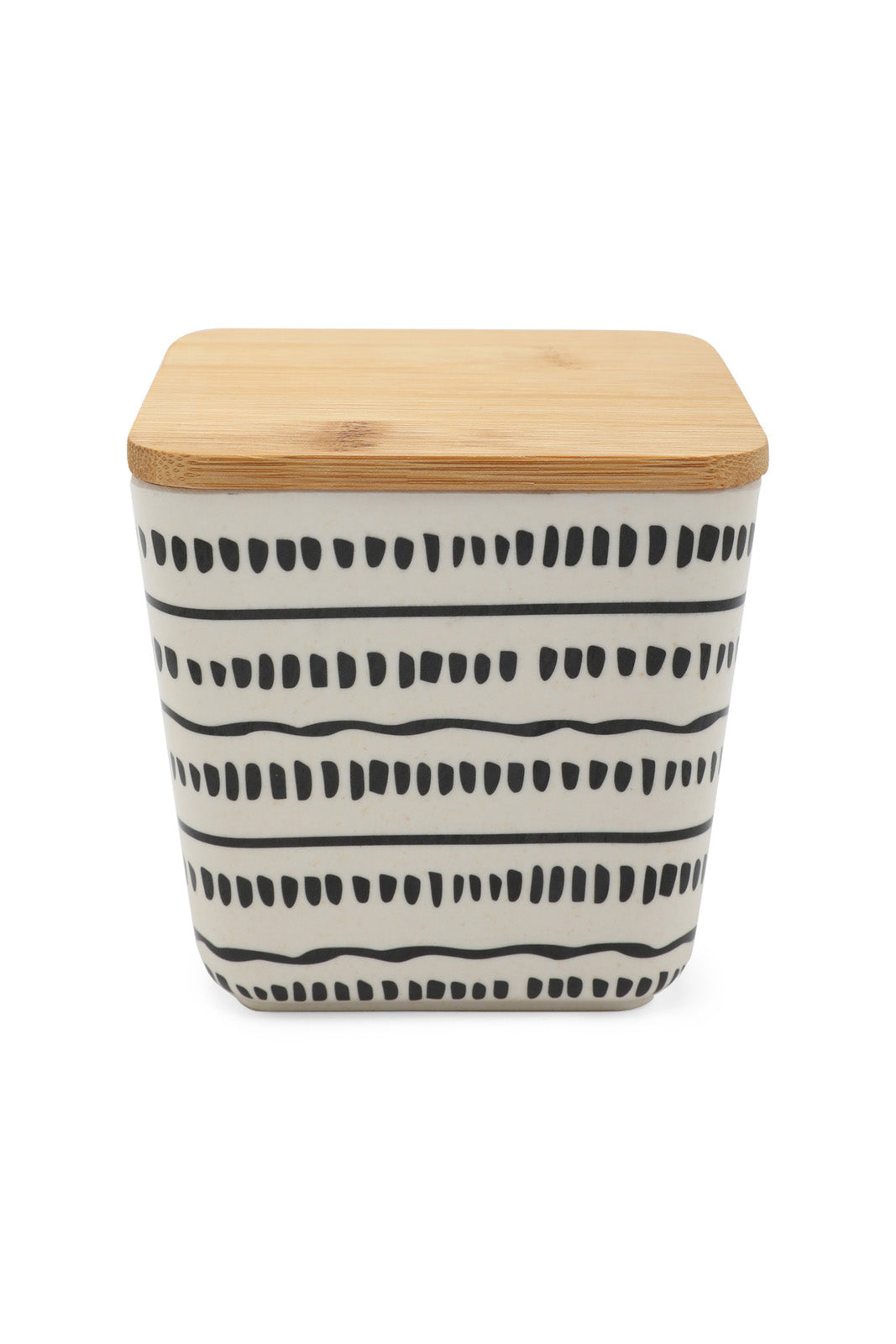 Redtag-Multicolour-Bamboo-Canister-(-Small)-Category:Canisters-And-Jars,-Colour:Multicolour,-Deals:New-In,-Dept:Home,-Filter:Home-Dining,-HMW-DIN-Storage,-New-In-HMW-DIN,-Non-Sale,-S23A,-Section:Homewares-Home-Dining-
