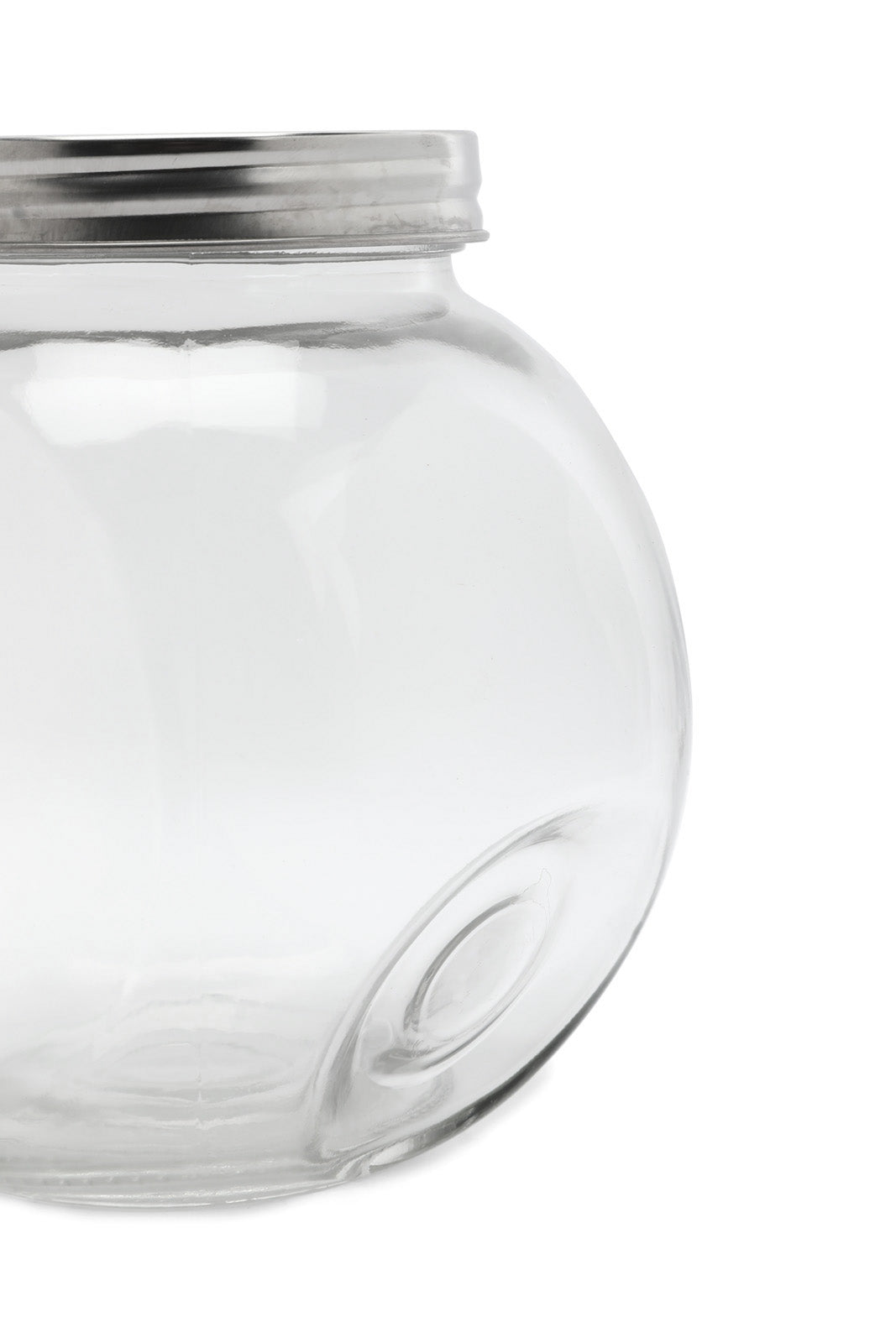 Redtag-Clear-Glass-Storage-Jar-(Large)-Category:Canisters-And-Jars,-Colour:White,-Deals:New-In,-Dept:Home,-Filter:Home-Dining,-HMW-DIN-Storage,-New-In-HMW-DIN,-Non-Sale,-S23A,-Section:Homewares-Home-Dining-