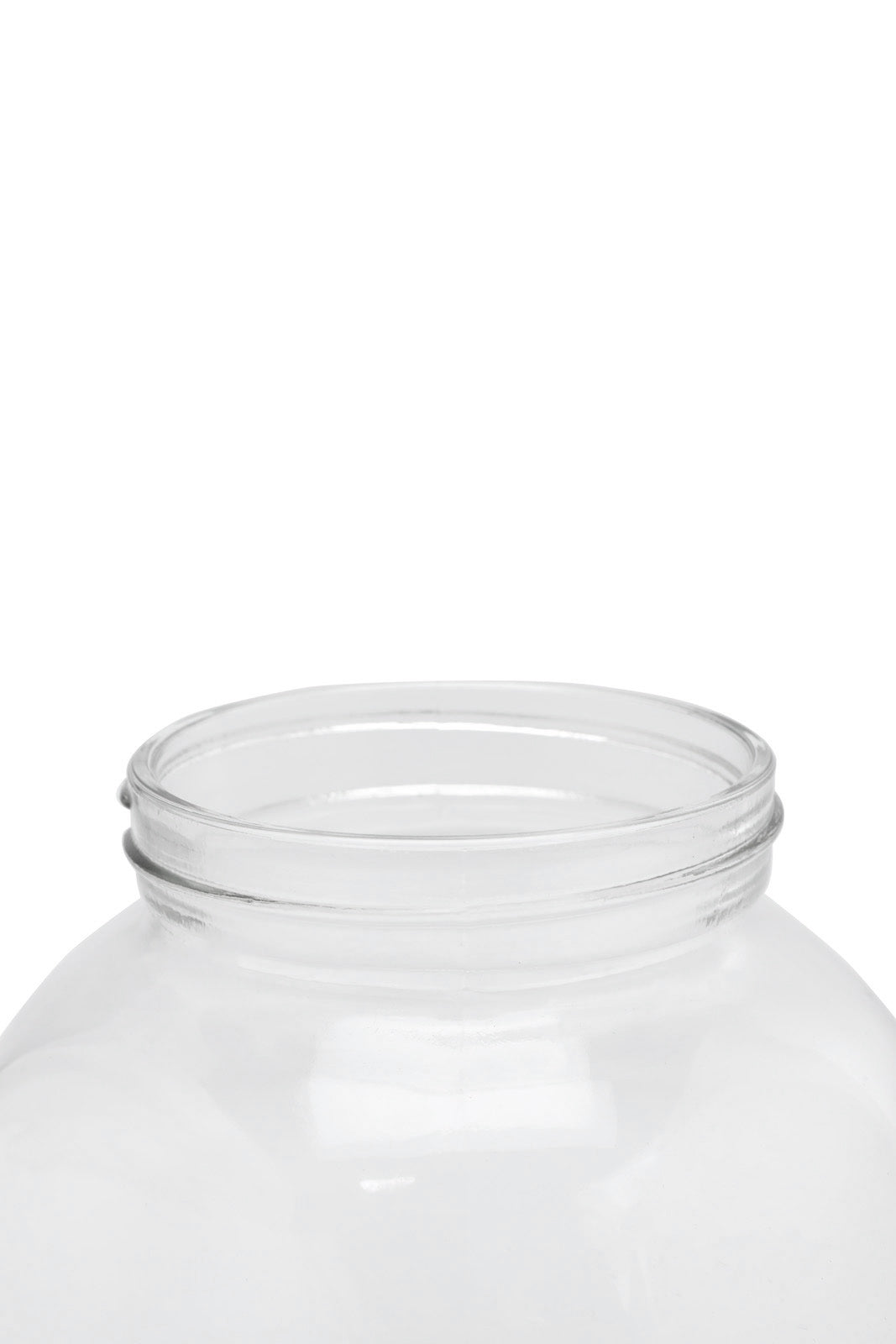 Redtag-Clear-Glass-Storage-Jar-(Large)-Category:Canisters-And-Jars,-Colour:White,-Deals:New-In,-Dept:Home,-Filter:Home-Dining,-HMW-DIN-Storage,-New-In-HMW-DIN,-Non-Sale,-S23A,-Section:Homewares-Home-Dining-