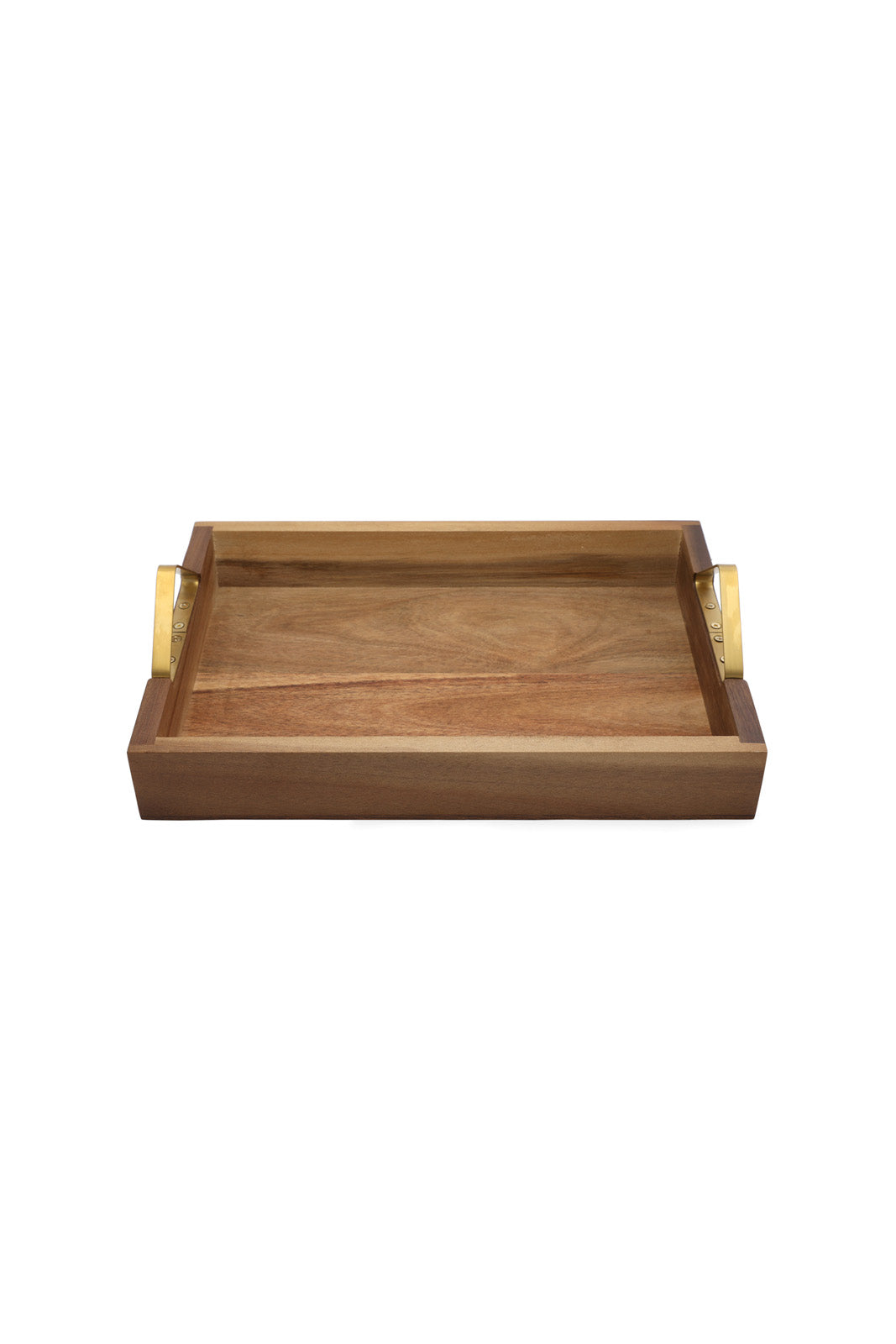 Redtag-Brown-Wooden-Rectangular-Tray-(Small)-Category:Trays,-Colour:Brown,-Deals:New-In,-Dept:Home,-Filter:Home-Dining,-HMW-DIN-Serveware,-New-In-HMW-DIN,-Non-Sale,-S23A,-Section:Homewares-Home-Dining-