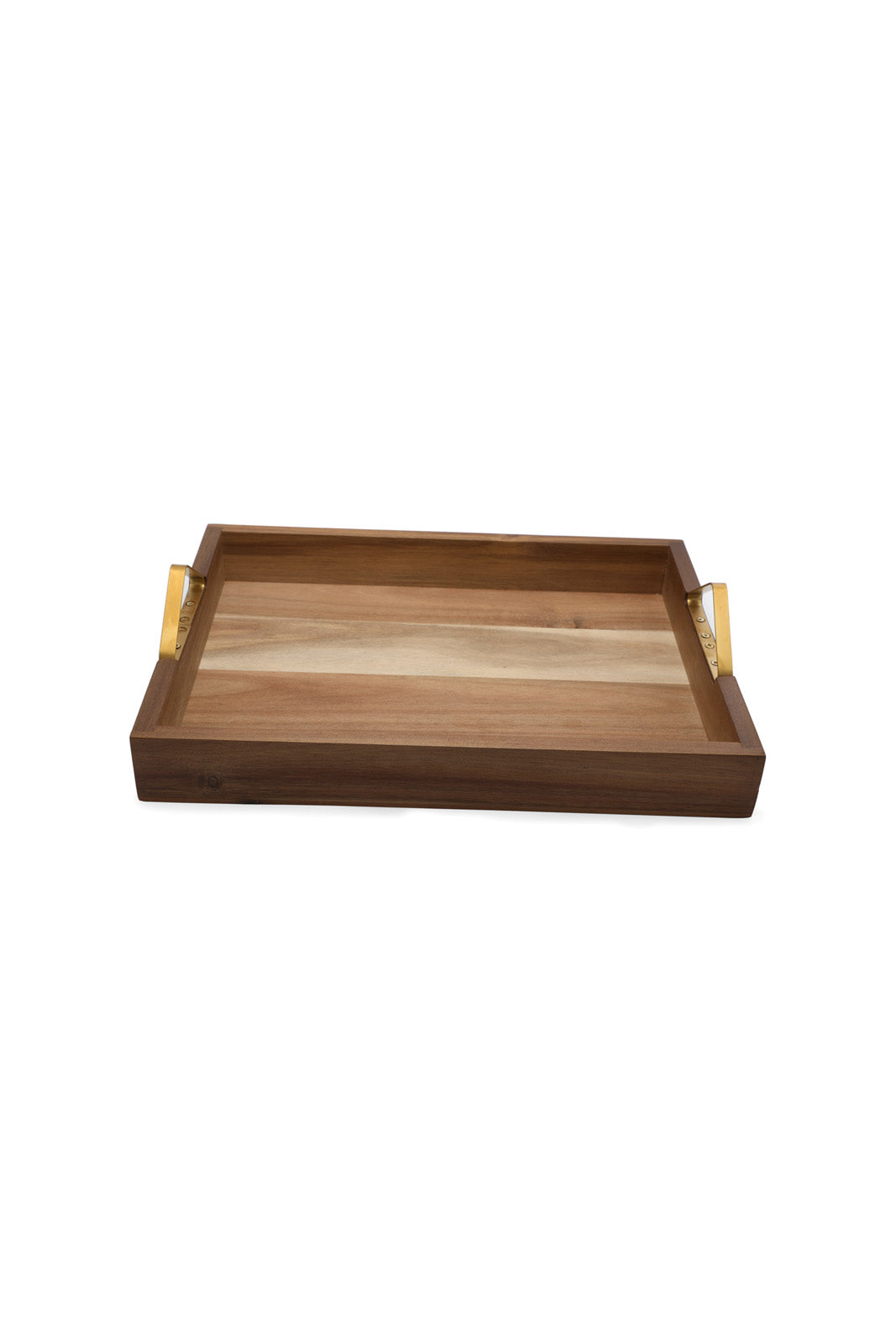 Redtag-Brown-Wooden-Rectangular-Tray-(Large)-Category:Trays,-Colour:Brown,-Deals:New-In,-Dept:Home,-Filter:Home-Dining,-HMW-DIN-Serveware,-New-In-HMW-DIN,-Non-Sale,-S23A,-Section:Homewares-Home-Dining-