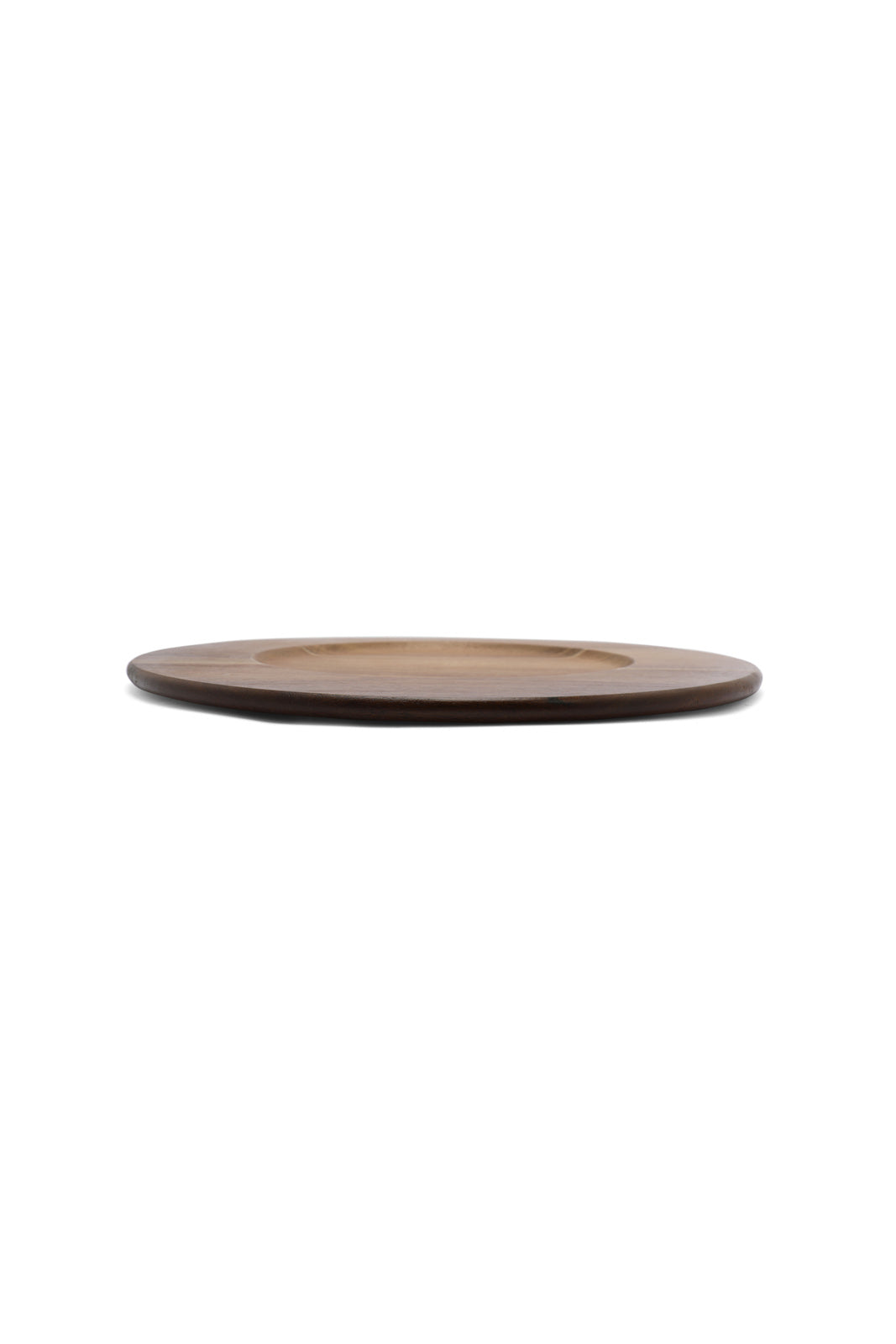 Redtag-Brown-Wooden-Round-Charger-Plate-Category:Bakeware,-Colour:Brown,-Deals:New-In,-Dept:Home,-Filter:Home-Dining,-HMW-DIN-Serveware,-New-In-HMW-DIN,-Non-Sale,-S23A,-Section:Homewares-Home-Dining-