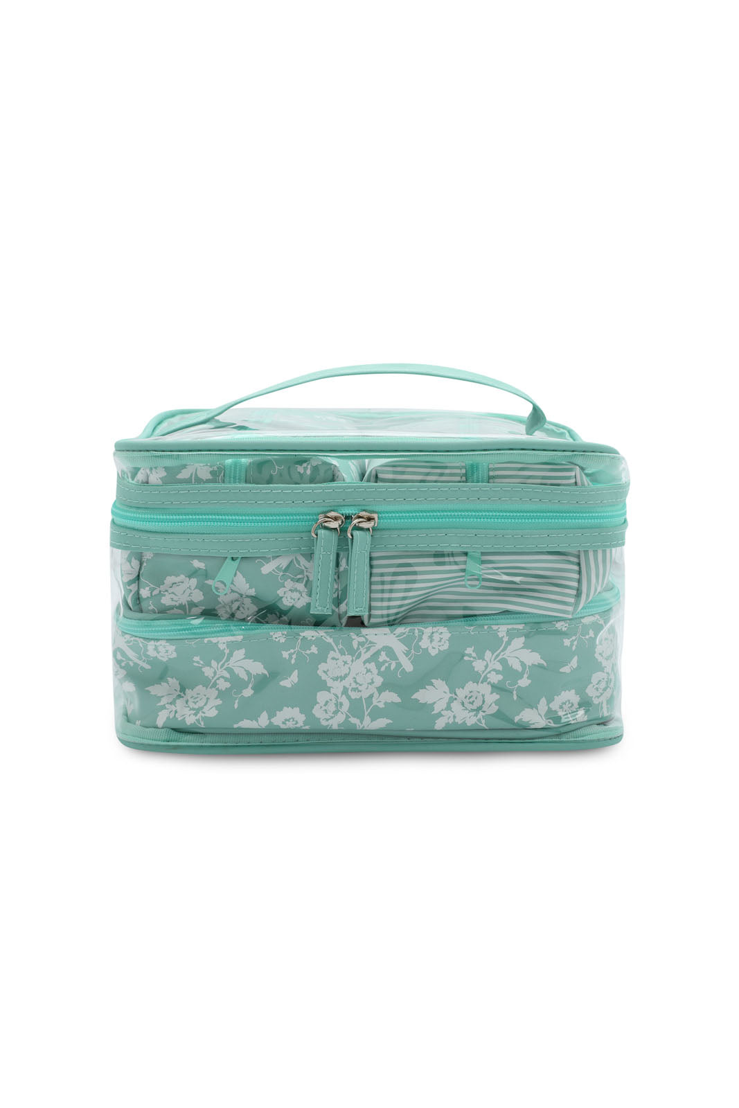 Redtag-Multi-Colour-Printed-Cosmetic-Pouches-Category:Cosmetics,-Colour:Assorted,-Dept:Ladieswear,-Filter:Women's-Accessories,-New-In,-New-In-Women-ACC,-Non-Sale,-S23A,-Section:Women,-Women-Cosmetics-Women-