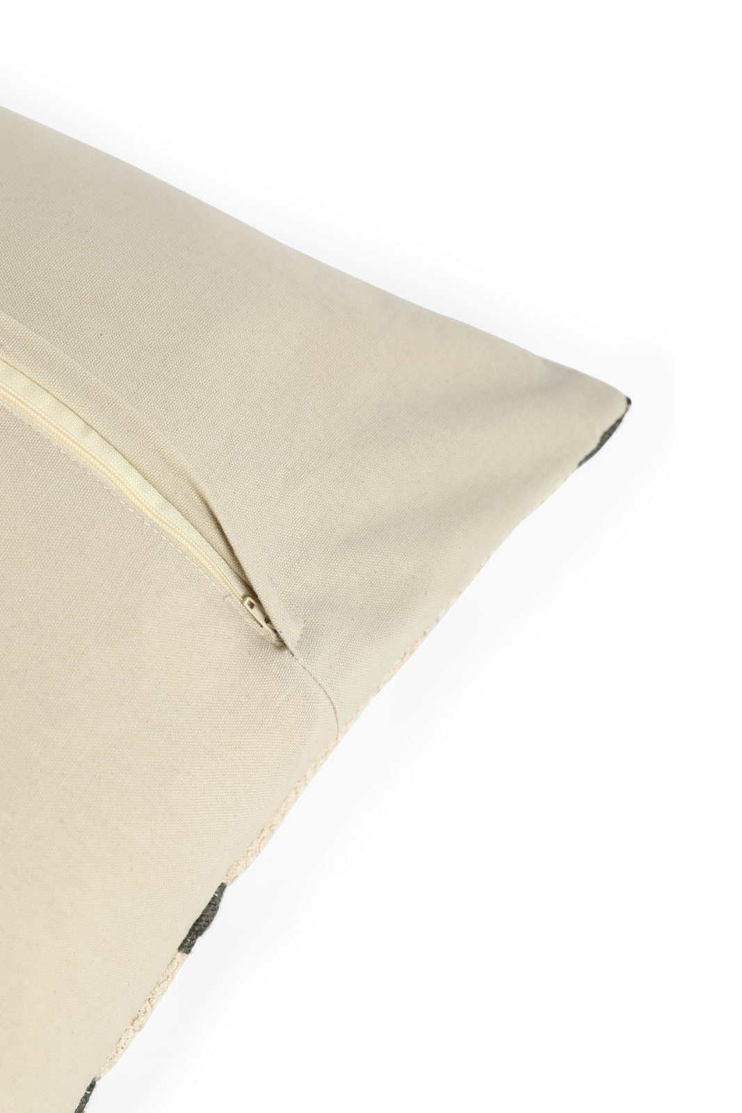 Redtag-White/Grey-Handwoven-Sustainable-Floor-Cushion-Category:Cushions,-Colour:Grey,-Deals:New-In,-Dept:Home,-Filter:Home-Bedroom,-HMW-BED-Cushions,-New-In-HMW-BED,-Non-Sale,-Section:Homewares,-W22B-Home-Bedroom-