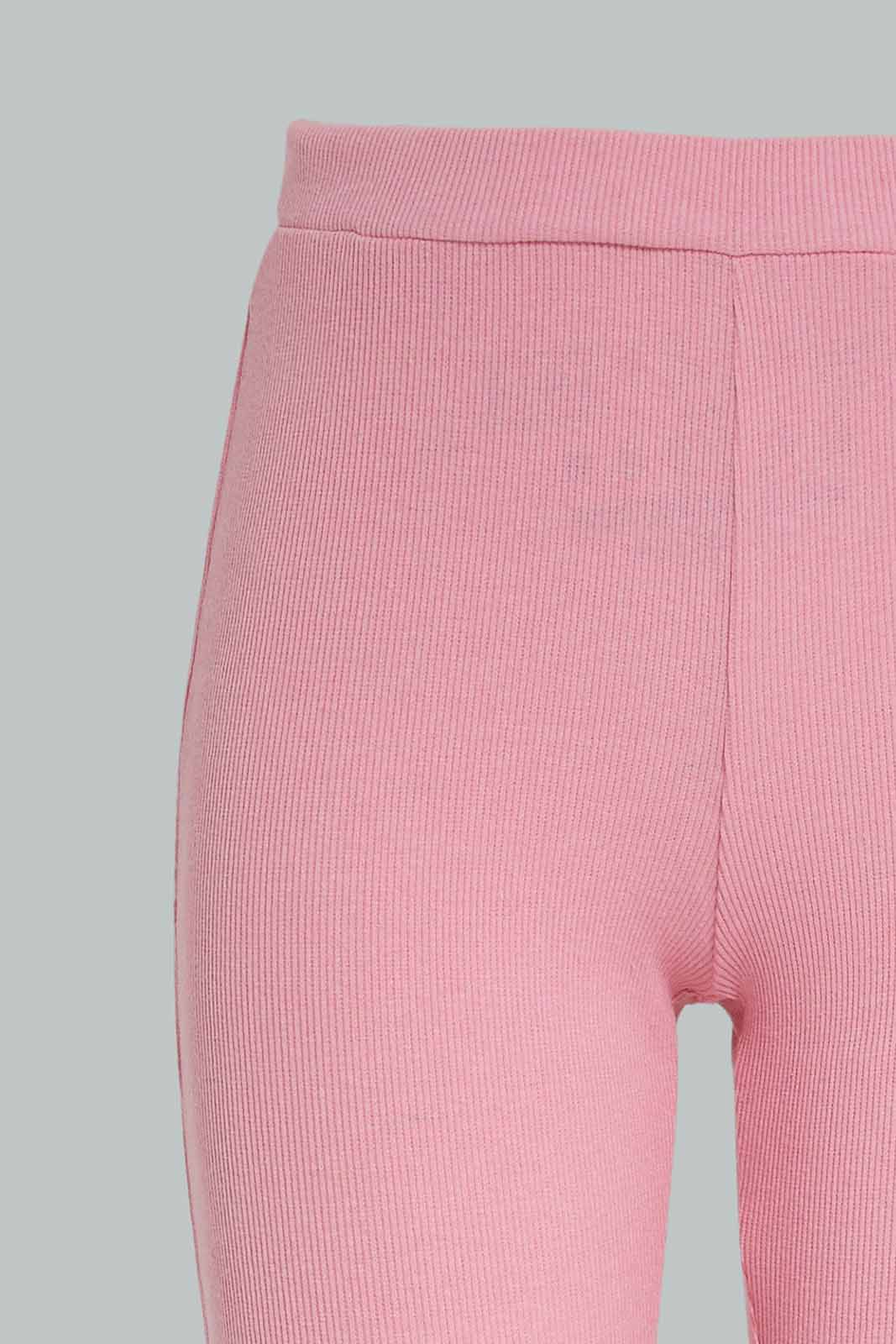 Redtag-Girls-Pale-Pink-Legging-Category:Leggings,-Colour:Apricot,-Deals:New-In,-Dept:Girls,-Filter:Senior-Girls-(8-to-14-Yrs),-GSR-Leggings,-New-In-GSR-APL,-Non-Sale,-Section:Girls-(0-to-14Yrs),-TBL,-W22B-Senior-Girls-9 to 14 Years