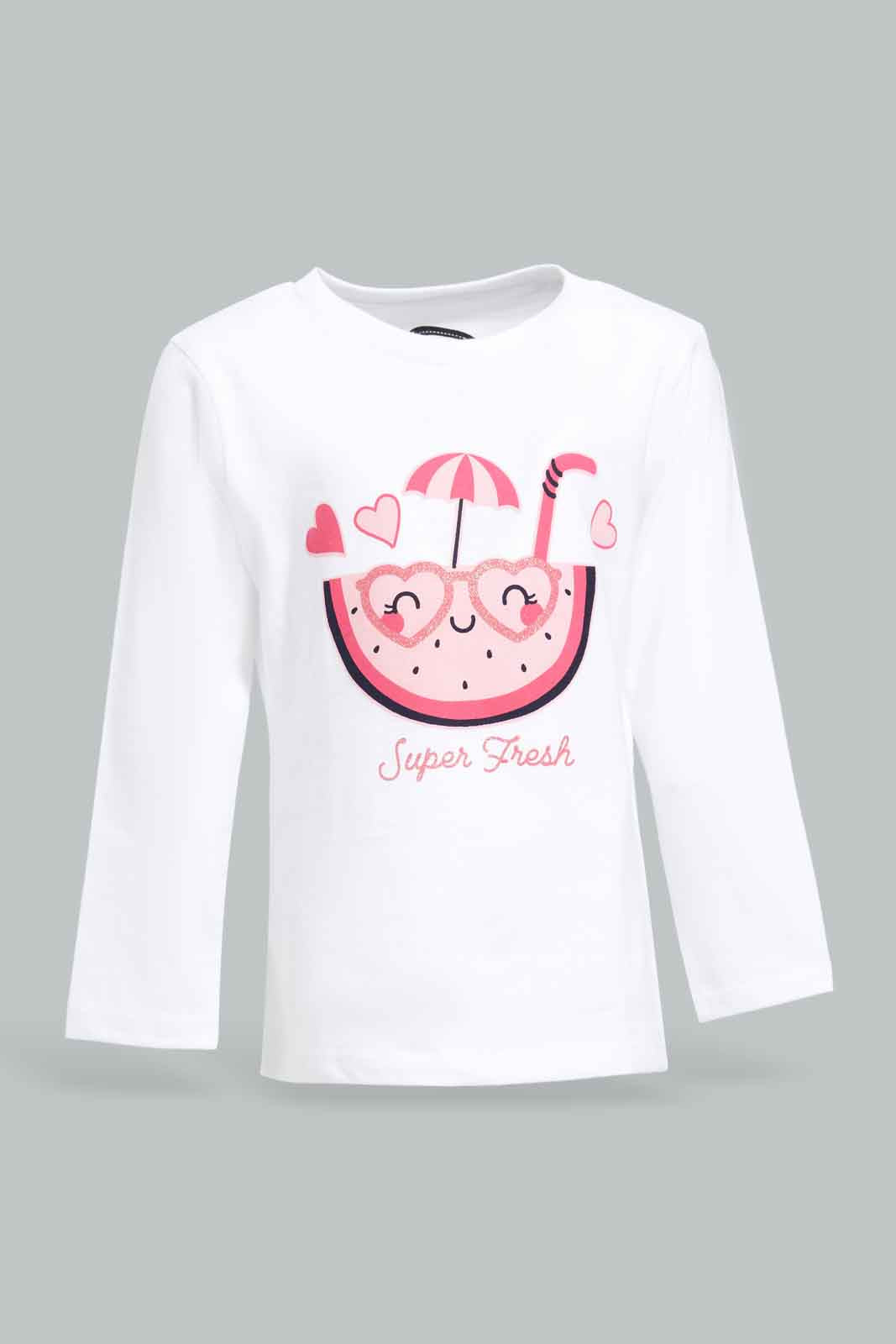 Redtag-Girls-Multi-Colour-2Pack-Pyjama-Set-Category:Pyjama-Sets,-Colour:Assorted,-Deals:New-In,-Filter:Infant-Girls-(3-to-24-Mths),-ING-Pyjama-Sets,-New-In-ING-APL,-Non-Sale,-Section:Girls-(0-to-14Yrs),-W22A-Infant-Girls-3 to 24 Months