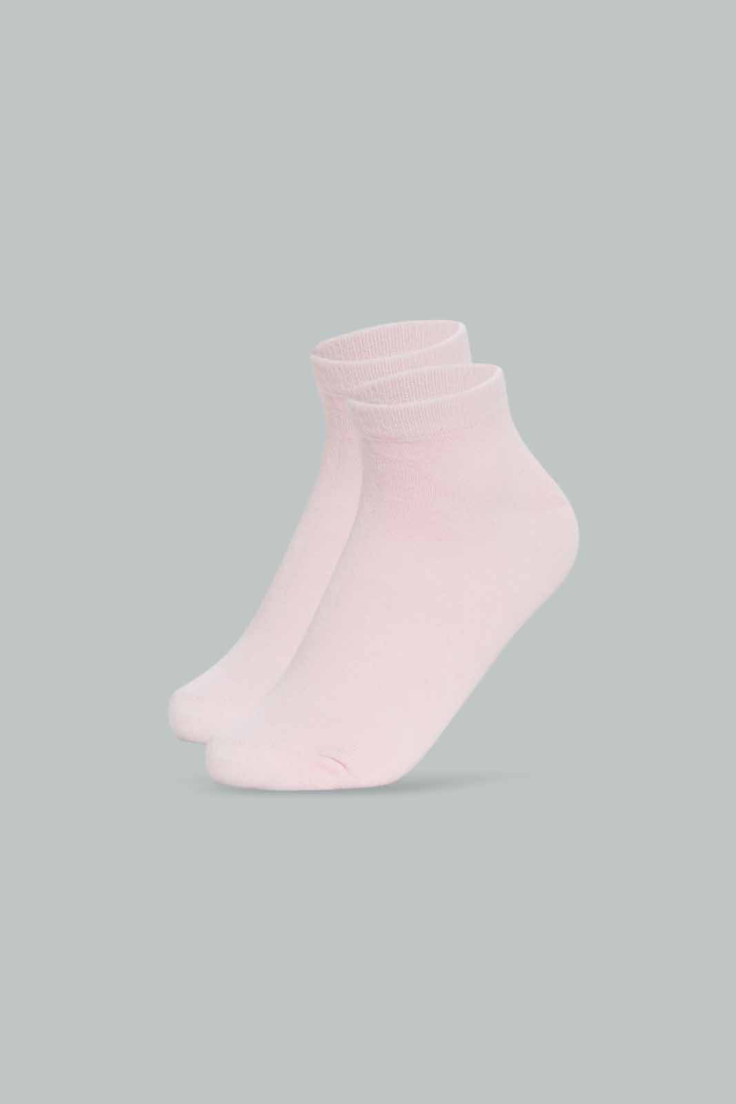 Redtag-Women-White/Turq/Pink-Plain-Ankle-Socks-(3-Pack)-365,-Category:Socks,-Colour:Assorted,-Deals:New-In,-Dept:Ladieswear,-Filter:Women's-Clothing,-New-In-Women-APL,-Non-Sale,-Section:Women,-Women-Socks--