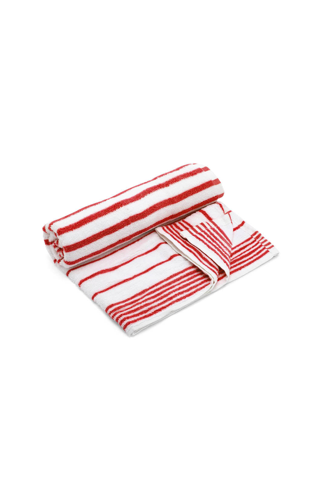 Redtag-Red-Stripe-Bath-Towel-Category:Towels,-Colour:Red,-Deals:New-In,-Dept:Home,-Filter:Home-Bathroom,-HMW-BAC-Towels,-New-In-HMW-BAC,-Non-Sale,-S23A,-Section:Homewares-Home-Bathroom-