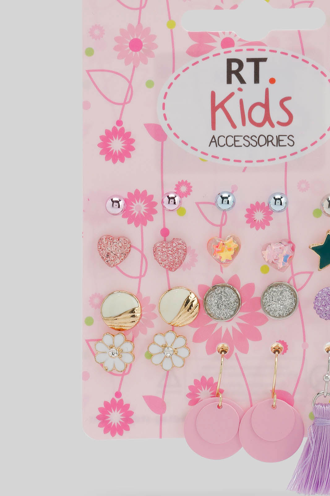 Redtag-Assorted-S/12-Stud-Category:Jewellery,-Colour:Assorted,-Filter:Girls-Accessories,-GIR-Jewellery,-New-In,-New-In-GIR-ACC,-Non-Sale,-Section:Girls-(0-to-14Yrs),-W22B-Girls-