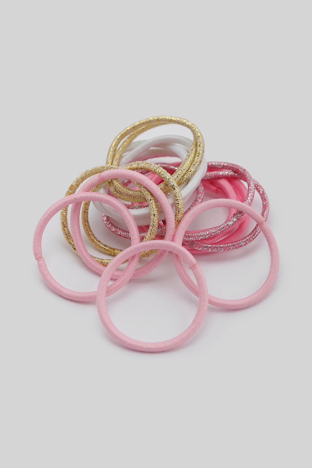 Redtag-Assorted-S/6-Hair-Clip+S/20-Hair-Tie-Category:Hair-Accessories,-Colour:Assorted,-Filter:Girls-Accessories,-GIR-Hair-Accessories,-New-In,-New-In-GIR-ACC,-Non-Sale,-Section:Girls-(0-to-14Yrs),-W22B-Girls-