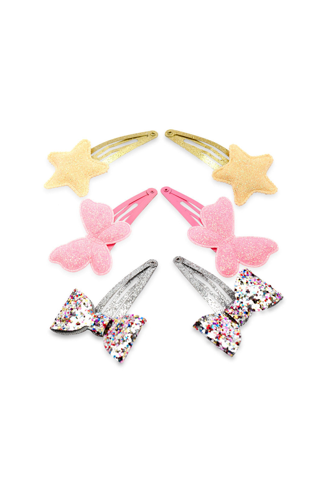 Redtag-S/6-Hair-Clips+S/12-Elastic-Category:Hair-Accessories,-Colour:Multicolour,-Dept:Girls,-Filter:Girls-Accessories,-GIR-Hair-Accessories,-New-In,-New-In-GIR-ACC,-Non-Sale,-S23A,-Section:Girls-(0-to-14Yrs)-Girls-