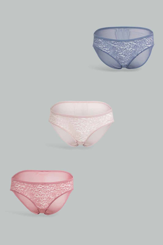 Redtag-Women-Lad-3-Pack-Brazilian-Brief-Category:Briefs,-Colour:Assorted,-Deals:New-In,-Filter:Women's-Clothing,-New-In-Women-APL,-Non-Sale,-Section:Women,-W22B,-Women-Briefs--