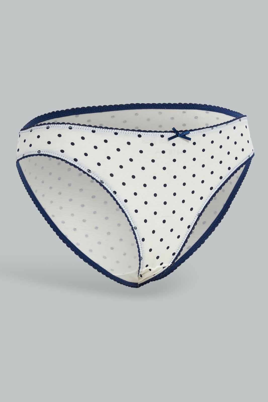 Redtag-Women-Assorted-Print/Plain-Bikini-5-Pack-365,-Category:Briefs,-Colour:Assorted,-Deals:New-In,-Dept:Ladieswear,-Filter:Women's-Clothing,-New-In-Women-APL,-Non-Sale,-Section:Women,-Women-Briefs--