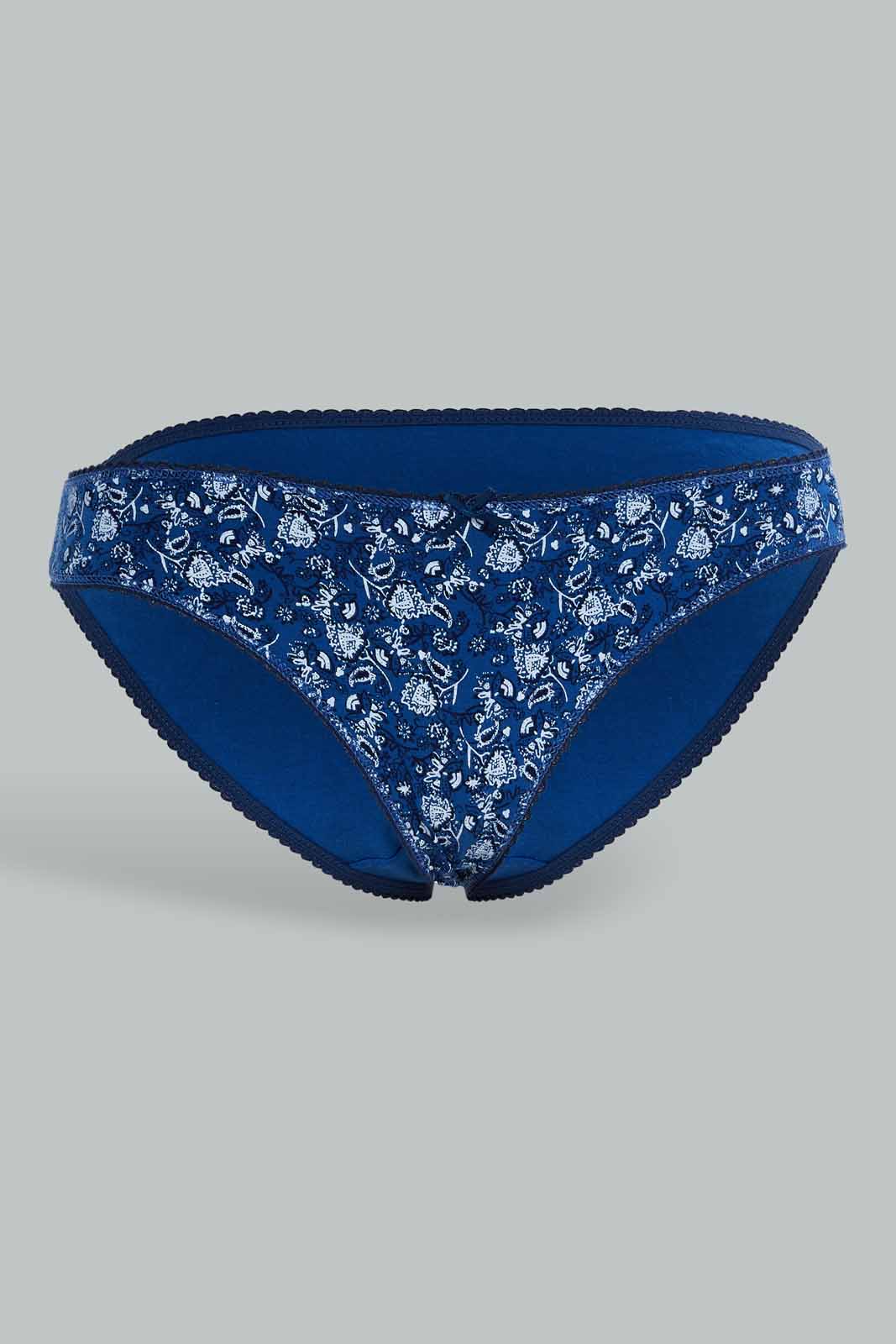 Redtag-Women-Assorted-Print/Plain-Bikini-5-Pack-365,-Category:Briefs,-Colour:Assorted,-Deals:New-In,-Dept:Ladieswear,-Filter:Women's-Clothing,-New-In-Women-APL,-Non-Sale,-Section:Women,-Women-Briefs--