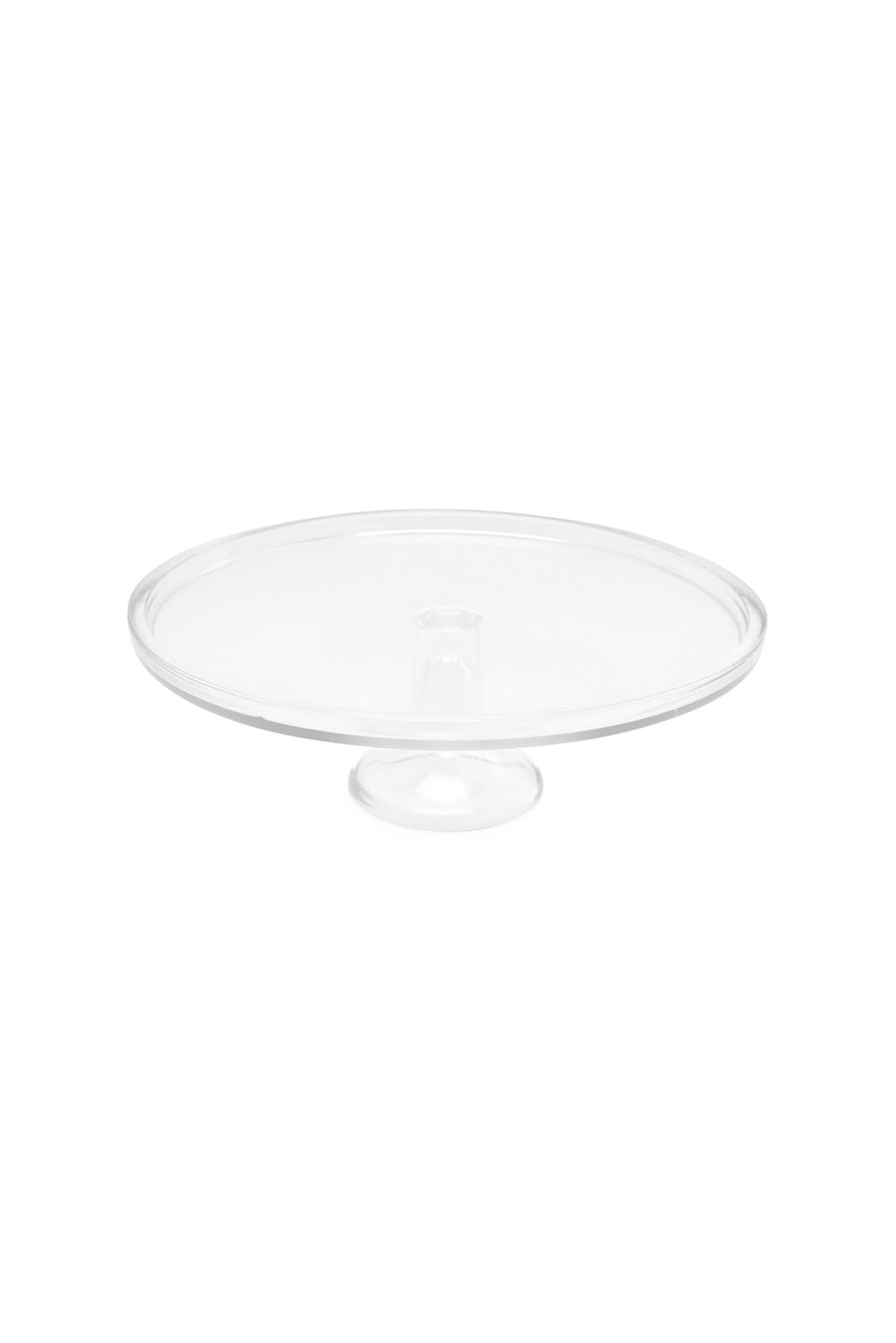 Redtag-Clear-Glass-Cake-Stand-Category:Bakeware,-Colour:White,-Deals:New-In,-Dept:Home,-Filter:Home-Dining,-HMW-DIN-Serveware,-New-In-HMW-DIN,-Non-Sale,-S23A,-Section:Homewares-Home-Dining-