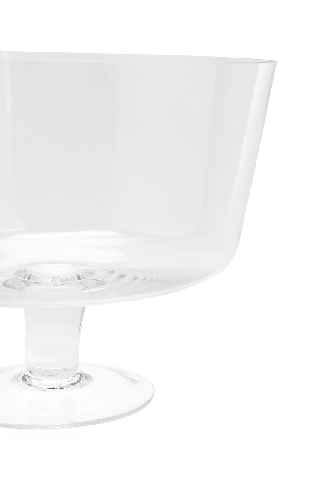 Redtag-Clear-Glass-Trifle-Bowl-Category:Bowls,-Colour:White,-Deals:New-In,-Dept:Home,-Filter:Home-Dining,-HMW-DIN-Serveware,-New-In-HMW-DIN,-Non-Sale,-S23A,-Section:Homewares-Home-Dining-