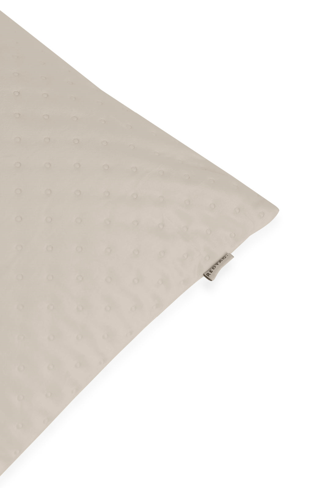 Redtag-Beige-Dotted-Plain-Velvet-Cushion-Category:Cushions,-Colour:Beige,-Deals:New-In,-Dept:Home,-Filter:Home-Bedroom,-HMW-BED-Cushions,-New-In-HMW-BED,-Non-Sale,-S23A,-Section:Homewares-Home-Bedroom-
