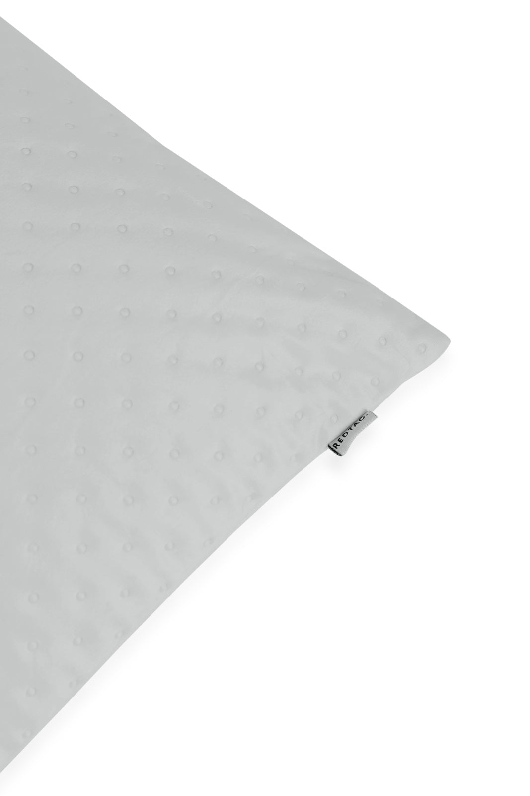 Redtag-Grey-Dotted-Plain-Velvet-Cushion-Category:Cushions,-Colour:Grey,-Deals:New-In,-Dept:Home,-Filter:Home-Bedroom,-HMW-BED-Cushions,-New-In-HMW-BED,-Non-Sale,-S23A,-Section:Homewares-Home-Bedroom-