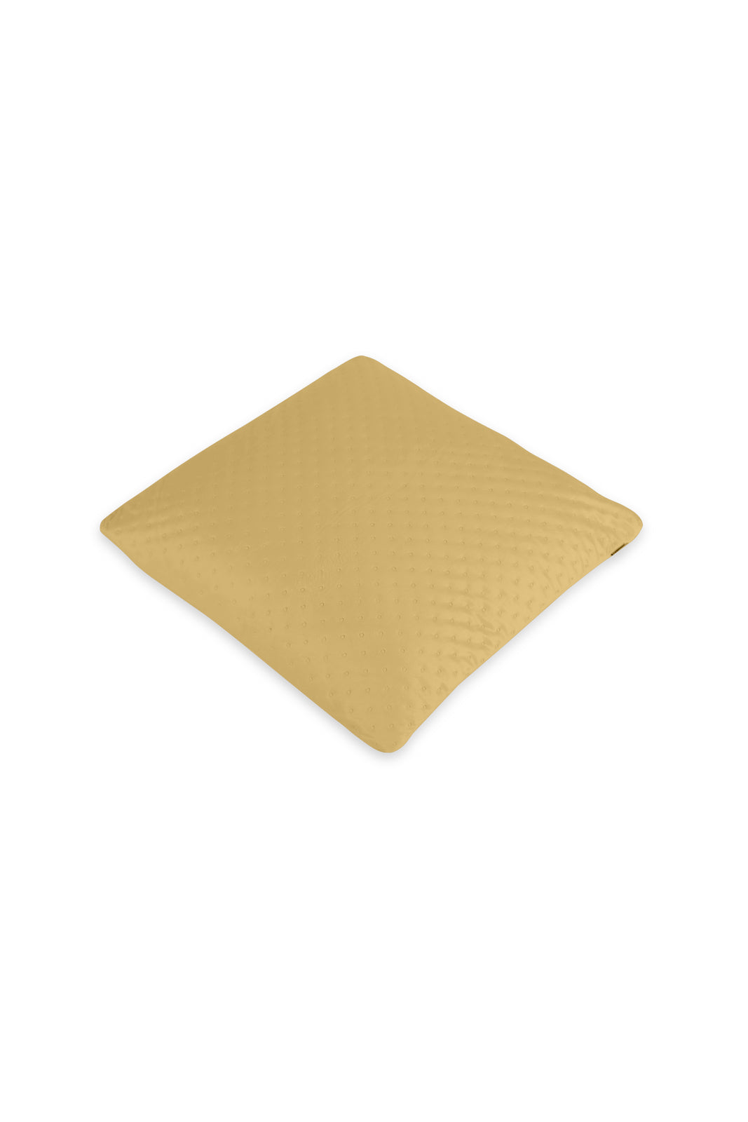 Redtag-Yellow-Dotted-Velvet-Cushion-Category:Cushions,-Colour:Yellow,-Deals:New-In,-Dept:Home,-Filter:Home-Bedroom,-HMW-BED-Cushions,-New-In-HMW-BED,-Non-Sale,-S23A,-Section:Homewares-Home-Bedroom-