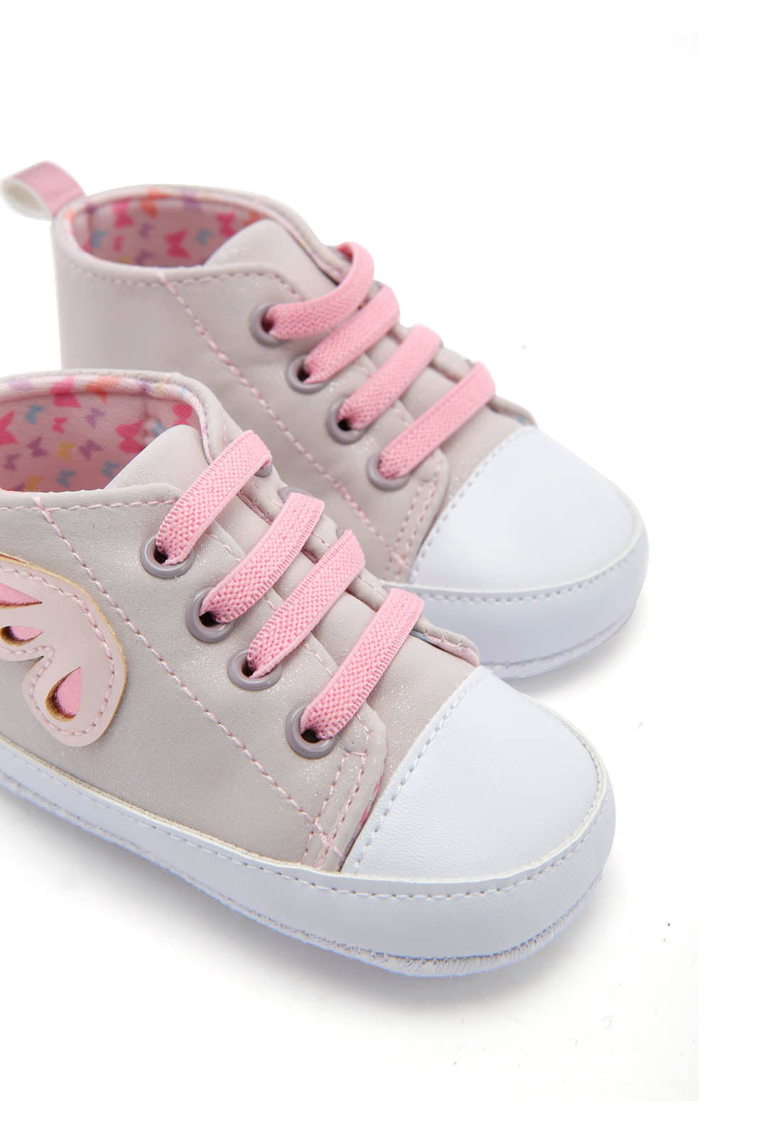 Redtag-Lilac-Pram-Shoe-Category:Shoes,-Colour:Lilac,-Deals:New-In,-Dept:New-Born,-Filter:Baby-Footwear-(0-to-18-Mths),-NBF-Shoes,-New-In-NBF-FOO,-Non-Sale,-Section:Boys-(0-to-14Yrs),-W22B-Baby-0 to 18 Months