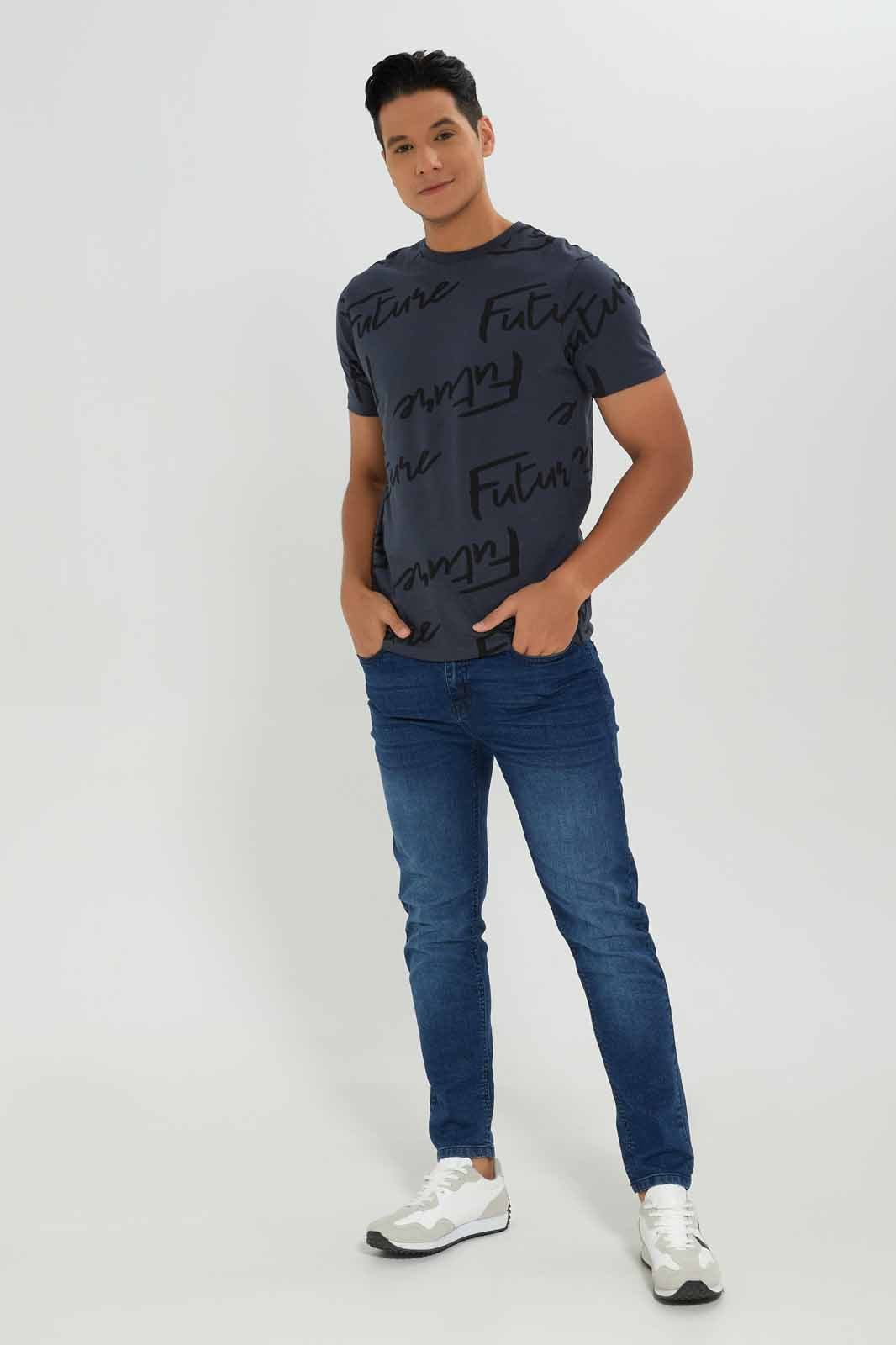 Redtag-Men-Dark-Grey-Aop-T-Shirt-Category:T-Shirts,-Colour:Charcoal,-Deals:New-In,-Dept:Menswear,-Filter:Men's-Clothing,-Men-T-Shirts,-New-In-Men-APL,-Non-Sale,-Section:Men,-W22B-Men's-