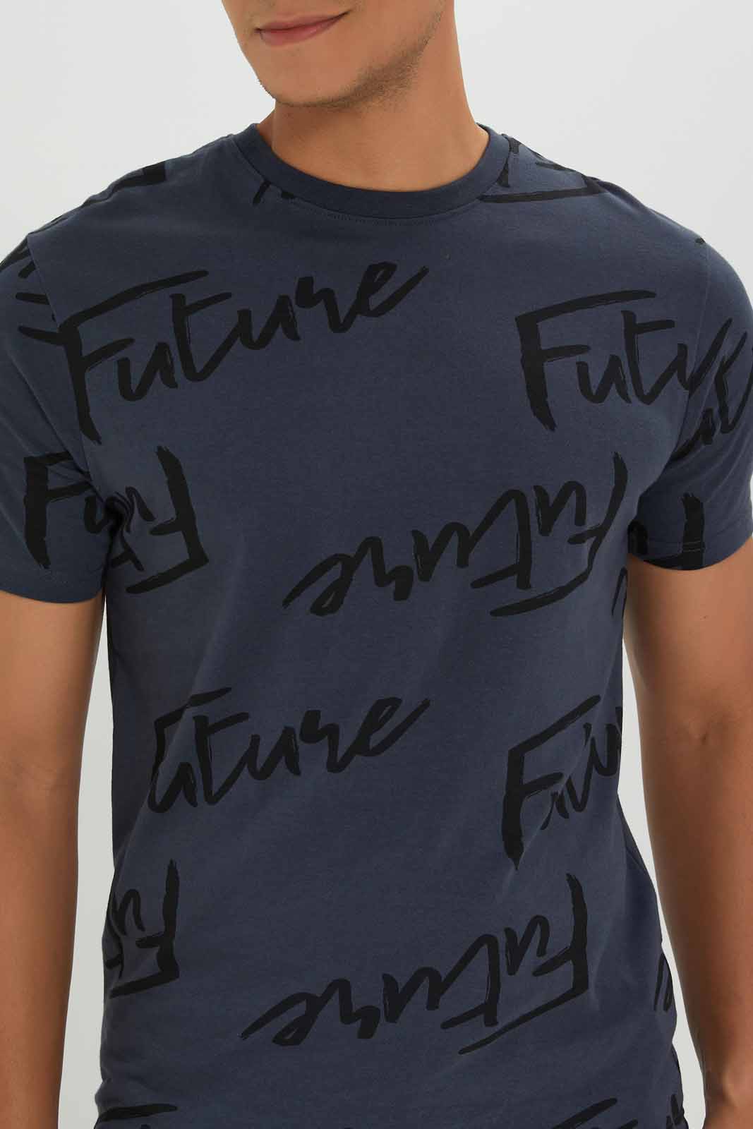 Redtag-Men-Dark-Grey-Aop-T-Shirt-Category:T-Shirts,-Colour:Charcoal,-Deals:New-In,-Dept:Menswear,-Filter:Men's-Clothing,-Men-T-Shirts,-New-In-Men-APL,-Non-Sale,-Section:Men,-W22B-Men's-