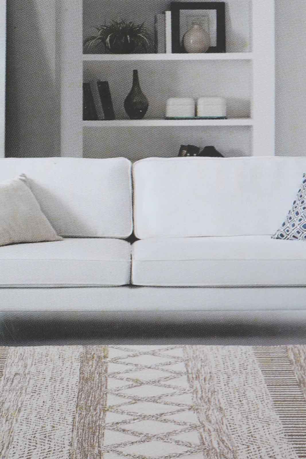 Redtag-Cream-Boho-Geometric-Woven-Rug-Category:Rugs,-Colour:Cream,-Deals:New-In,-Dept:Home,-Filter:Home-Decor,-HMW-HOM-Rugs-&-Door-Mats,-New-In-HMW-HOM,-Non-Sale,-S23A,-Section:Homewares-Home-Decor-