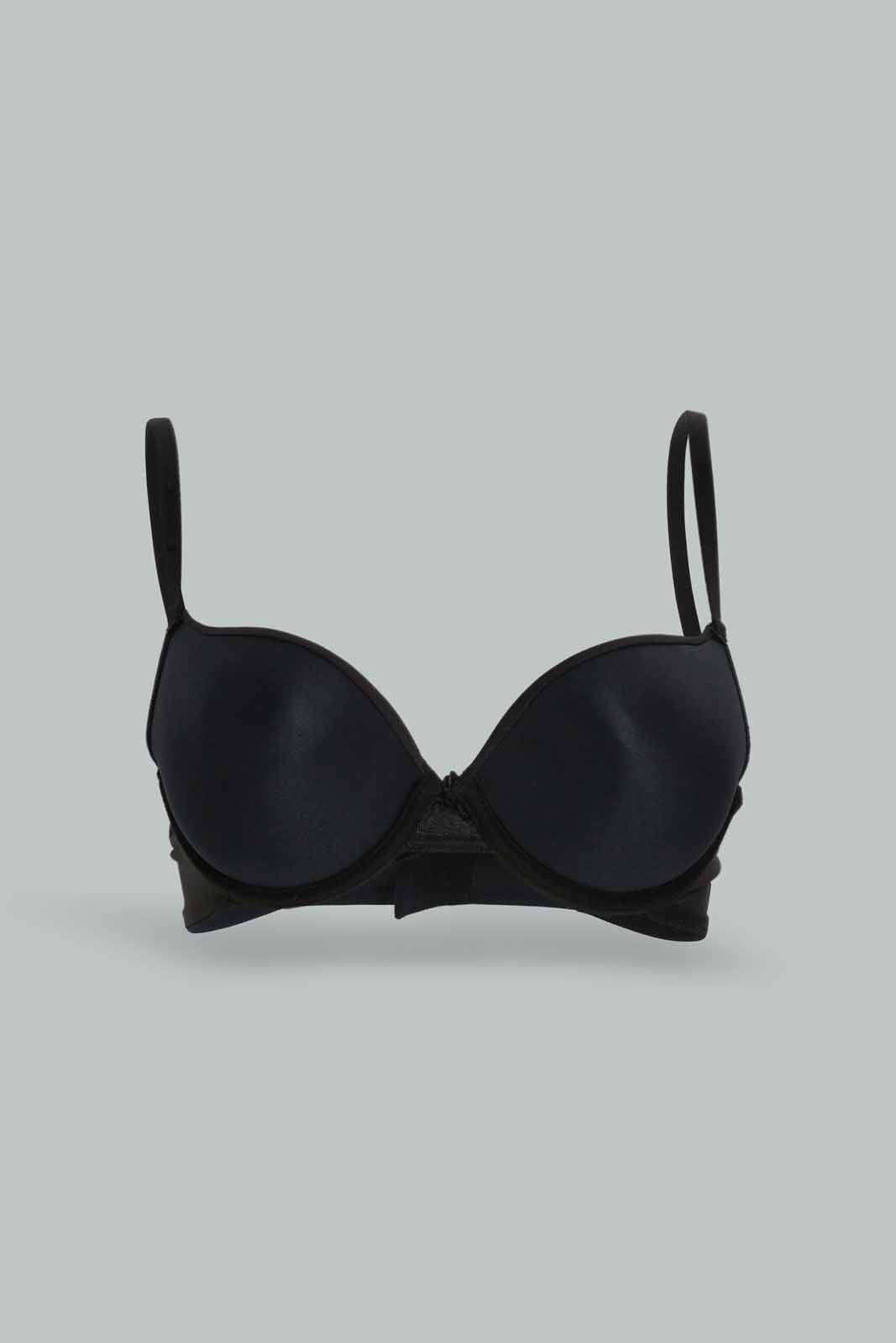 Redtag-Women-Pack-Of-3-Plunge-Bra-(Printed,-Black,-Nude)-Category:Bras,-Colour:Assorted,-Deals:New-In,-Dept:Ladieswear,-Filter:Women's-Clothing,-New-In-Women-APL,-Non-Sale,-Section:Women,-W22B,-Women-Bras--