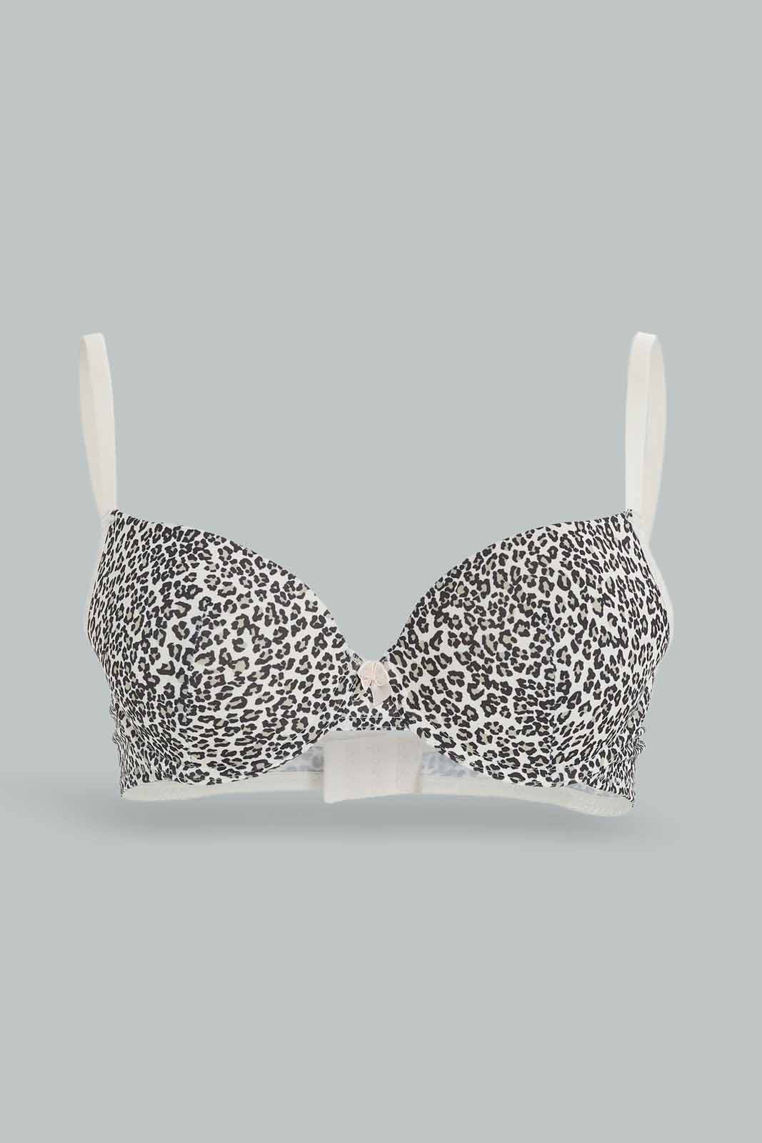 Redtag-Women-Pack-Of-3-Plunge-Bra-(Printed,-Black,-Nude)-Category:Bras,-Colour:Assorted,-Deals:New-In,-Dept:Ladieswear,-Filter:Women's-Clothing,-New-In-Women-APL,-Non-Sale,-Section:Women,-W22B,-Women-Bras--