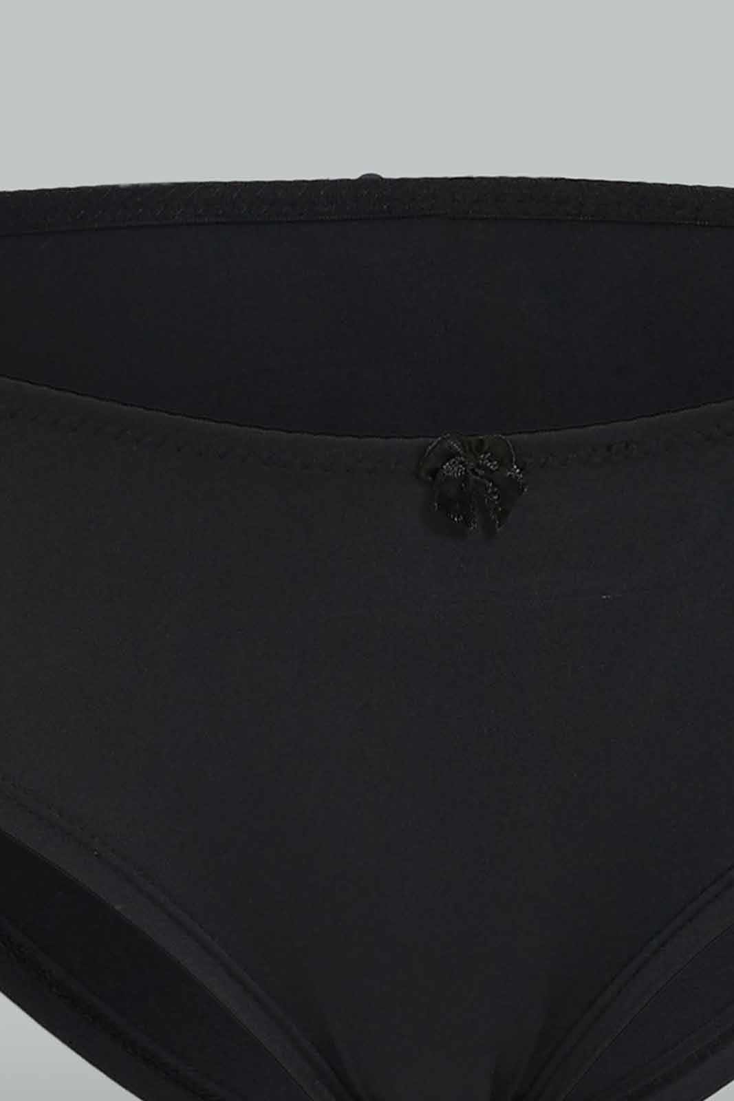 Redtag-Women-Pack-O-3-Brief-Bikini-(Printed,-Black-Nude)-Category:Briefs,-Colour:Assorted,-Deals:New-In,-Dept:Ladieswear,-Filter:Women's-Clothing,-New-In-Women-APL,-Non-Sale,-Section:Women,-W22B,-Women-Briefs--