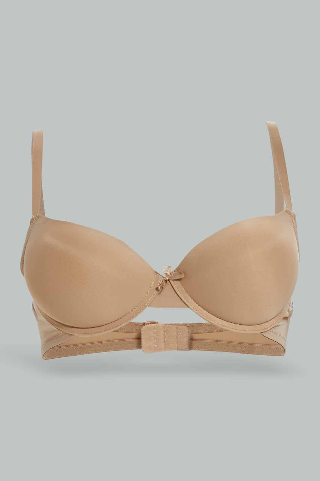 Redtag-Women-Sand-Color-Single-Push-Up-Bra-Category:Bras,-Colour:Sand,-Deals:New-In,-Dept:Ladieswear,-Filter:Women's-Clothing,-New-In-Women-APL,-Non-Sale,-Section:Women,-W22B,-Women-Bras--