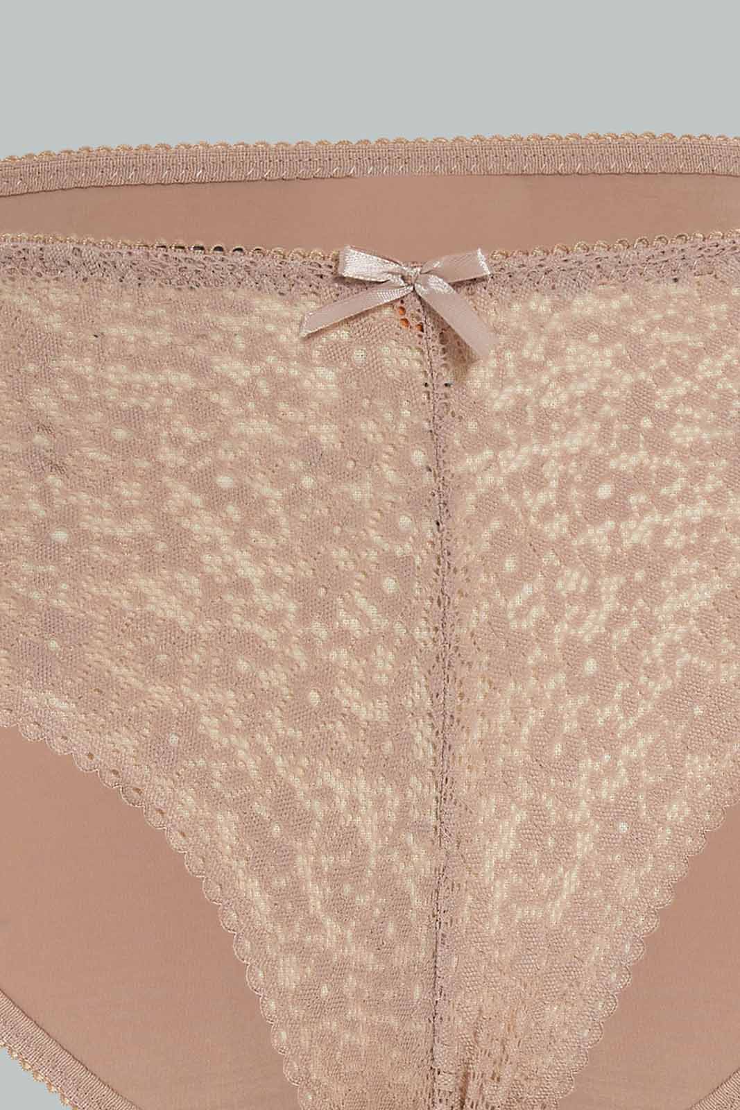 Redtag-Women-Burgundy/Beige-Color-Boyleg-Non-Padded-Brief-(2-Pack-)-Category:Briefs,-Colour:Assorted,-Deals:New-In,-Dept:Ladieswear,-Filter:Women's-Clothing,-New-In-Women-APL,-Non-Sale,-Section:Women,-W22B,-Women-Briefs--